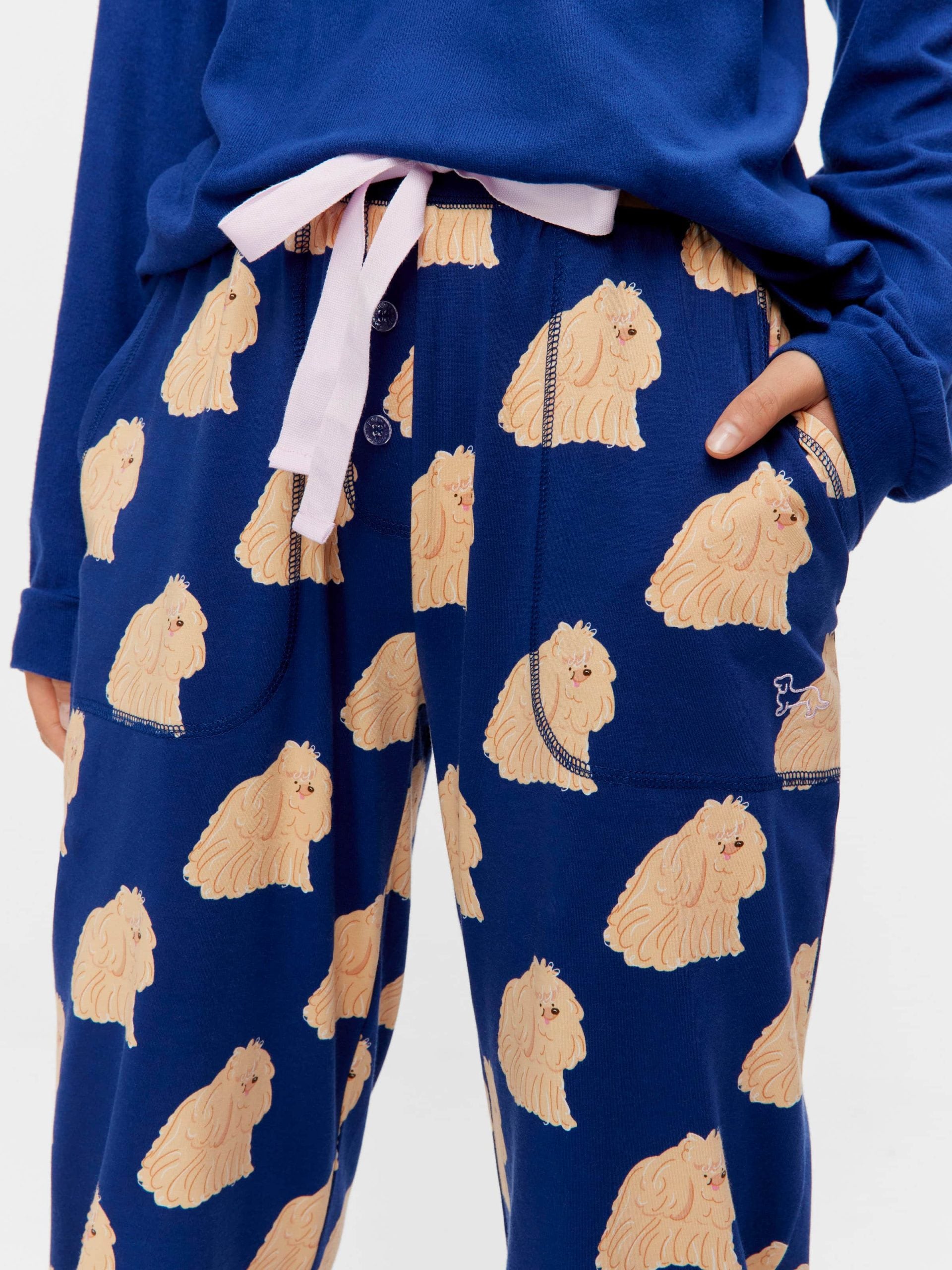 Navy Dog Easy Pj Pant multi