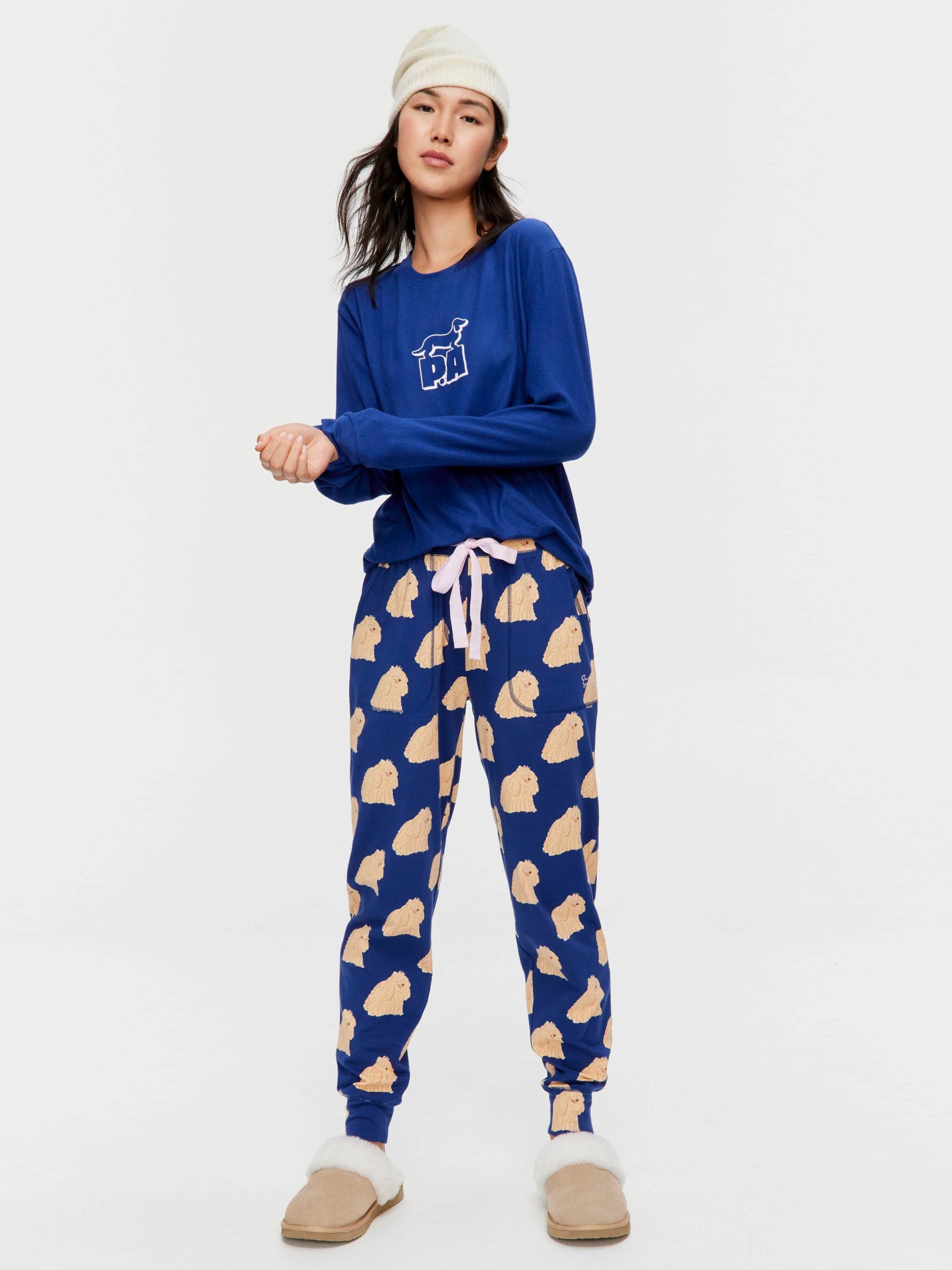 Navy Dog Easy Pj Pant multi