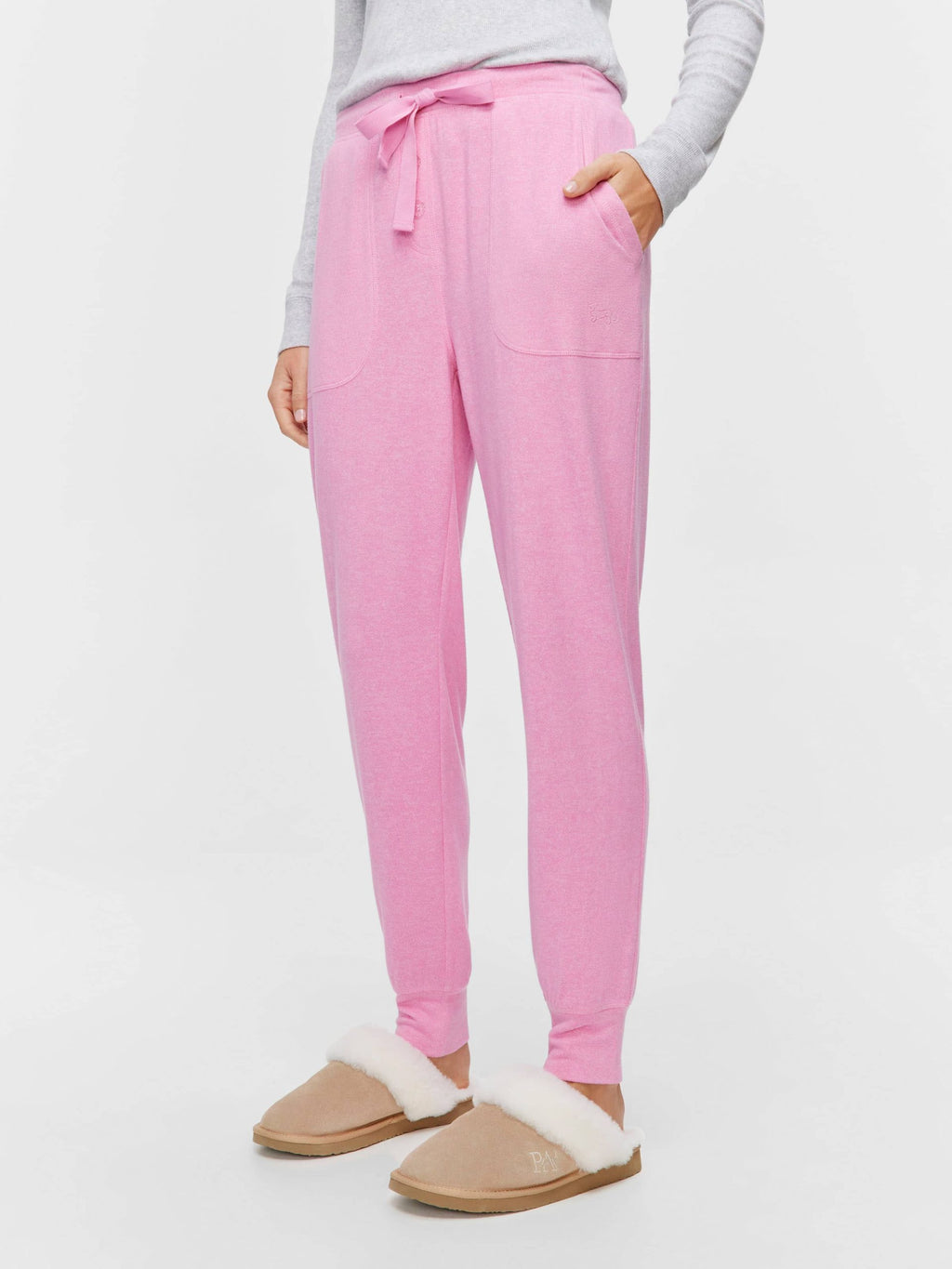 Fuzzy Easy Pj Pant pink