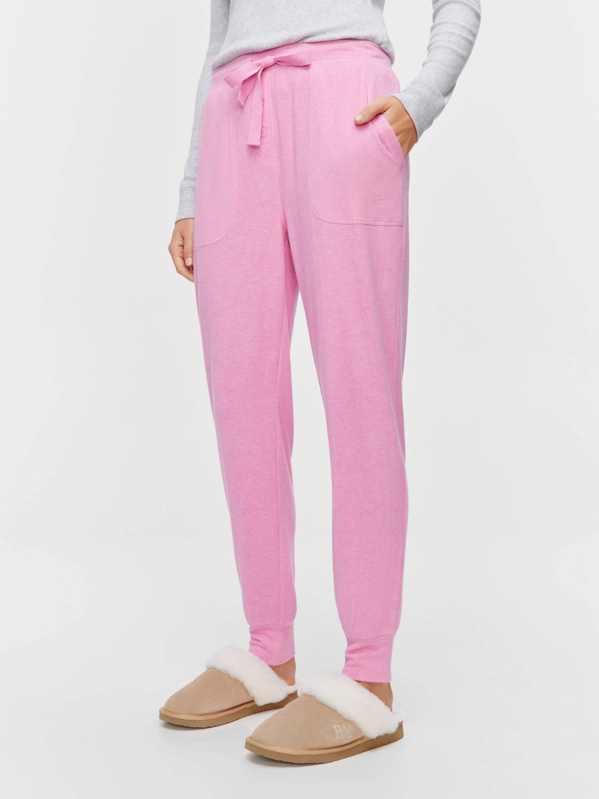 Fuzzy Easy Pj Pant pink