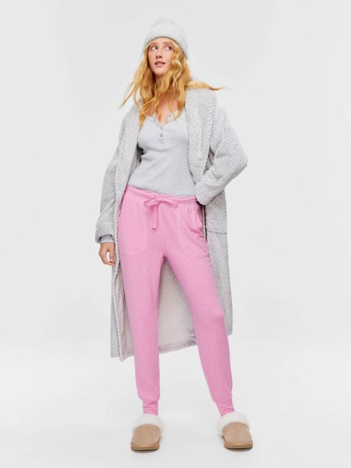 Fuzzy Easy Pj Pant pink