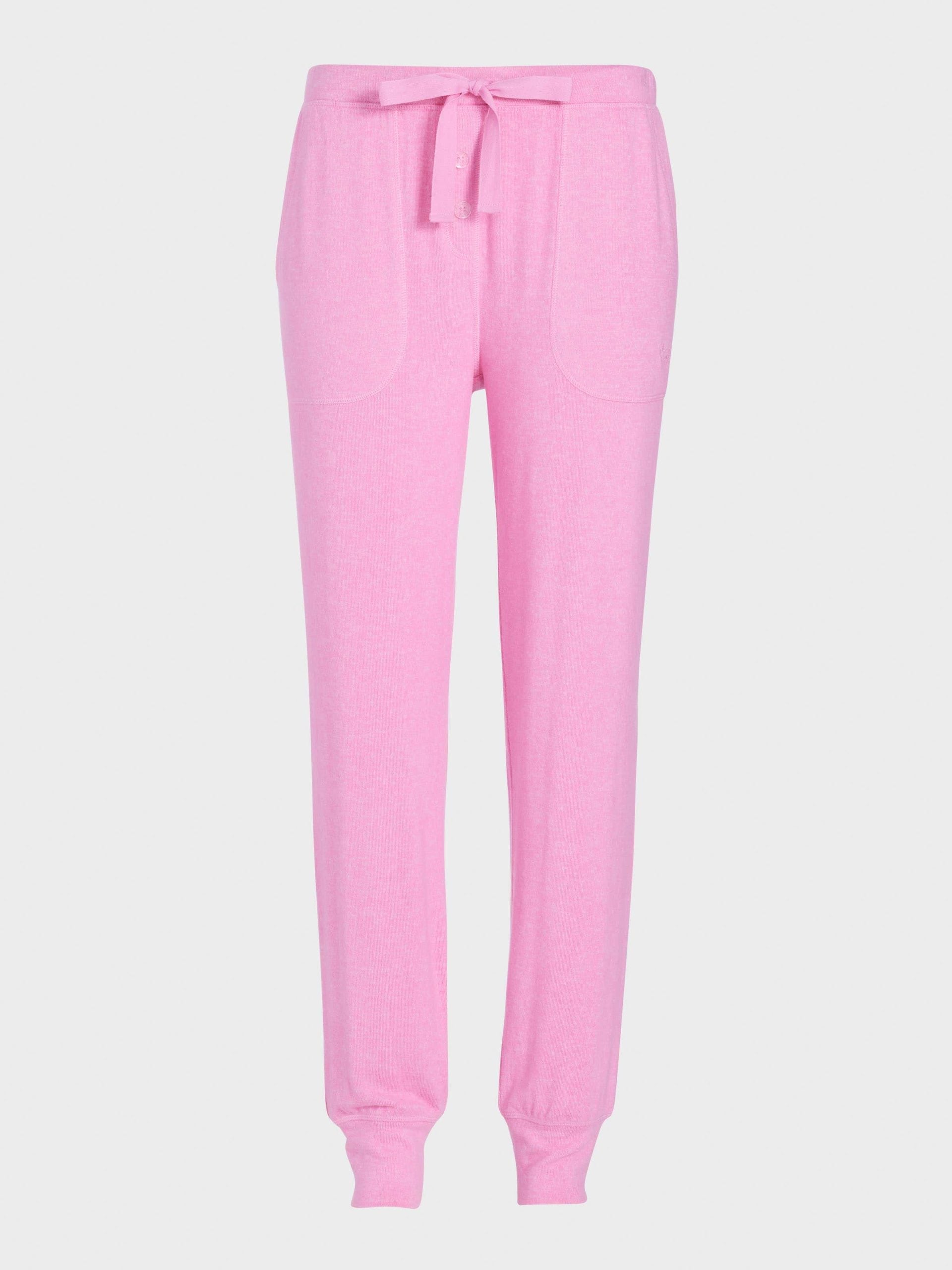 Fuzzy Easy Pj Pant pink