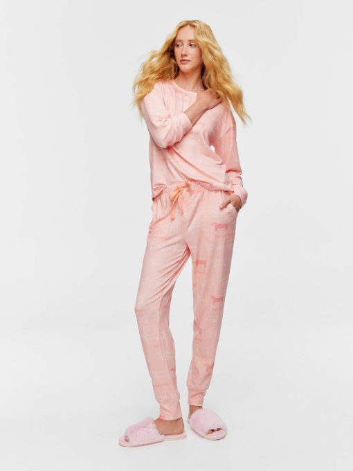 Plush Peach Penny Easy Pj Pant multi