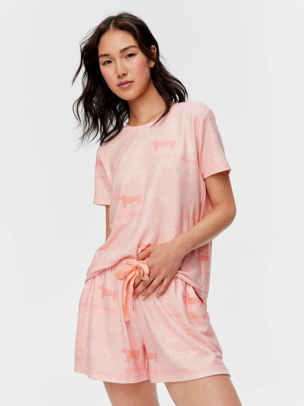 Plush Peach Penny Mid Short multi