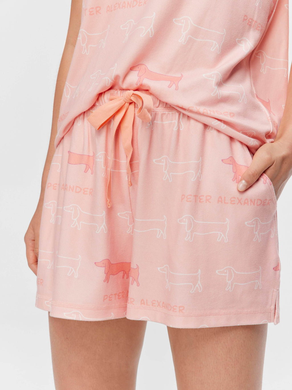 Plush Peach Penny Mid Short multi