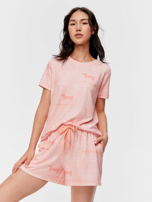 Plush Peach Penny Mid Short multi