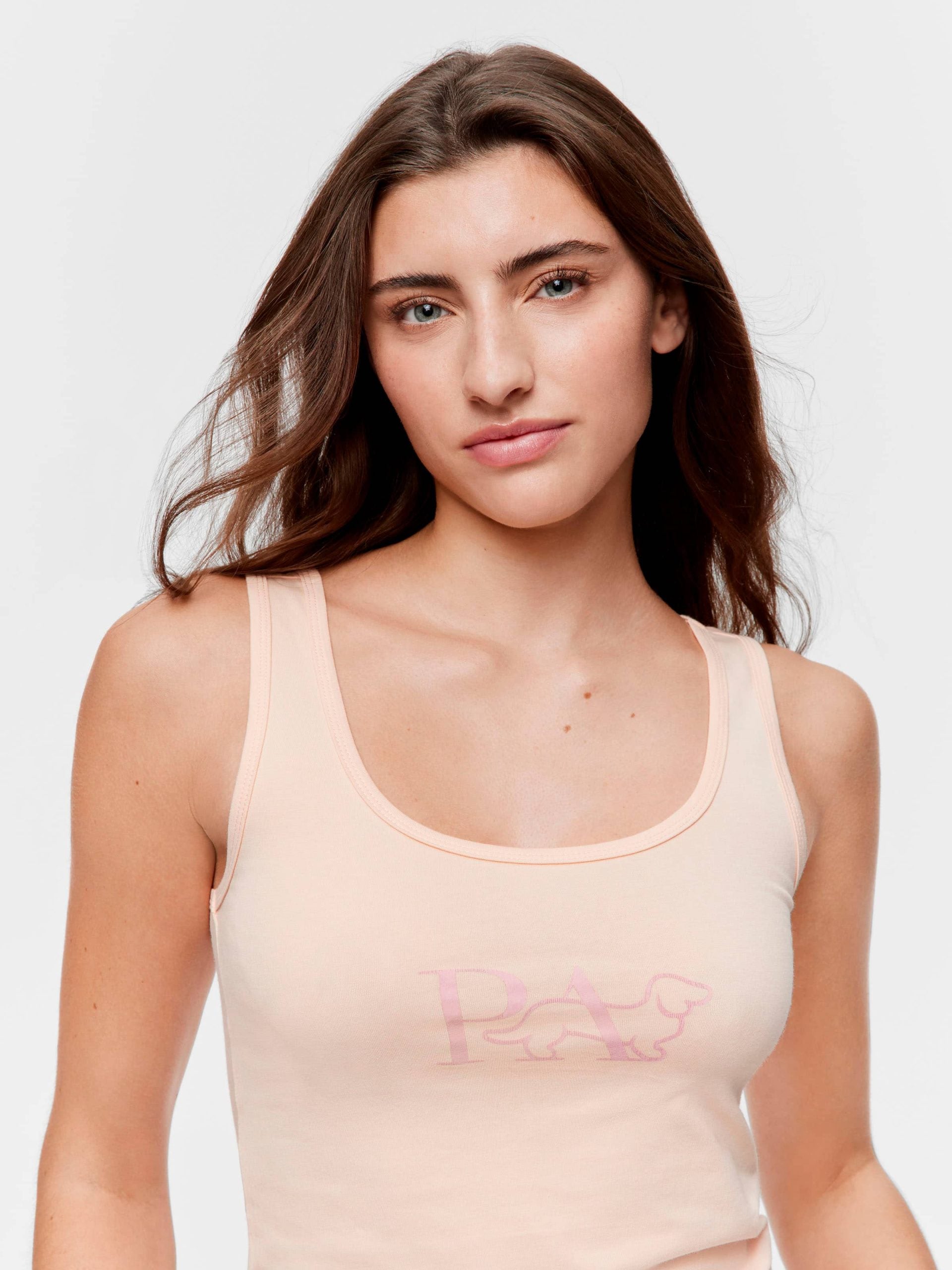 Peachy Pink P.A. Penny Tank pink