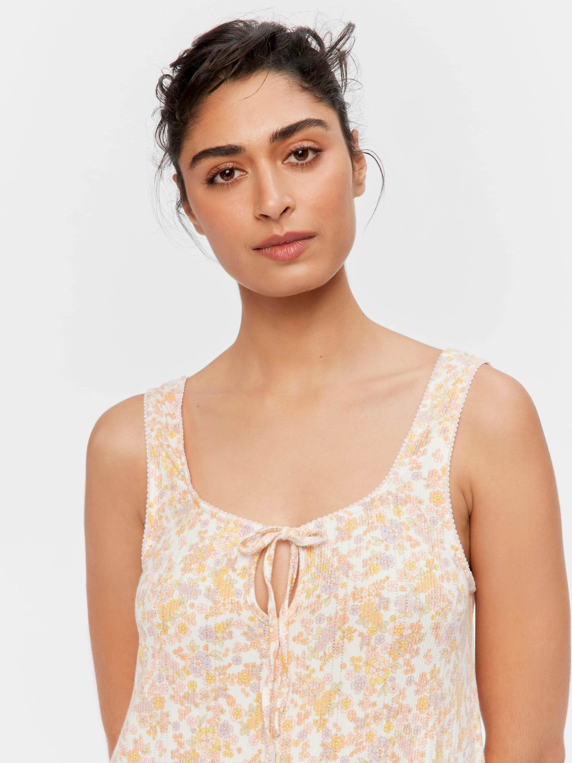 Ditsy Floral Playsuit multi