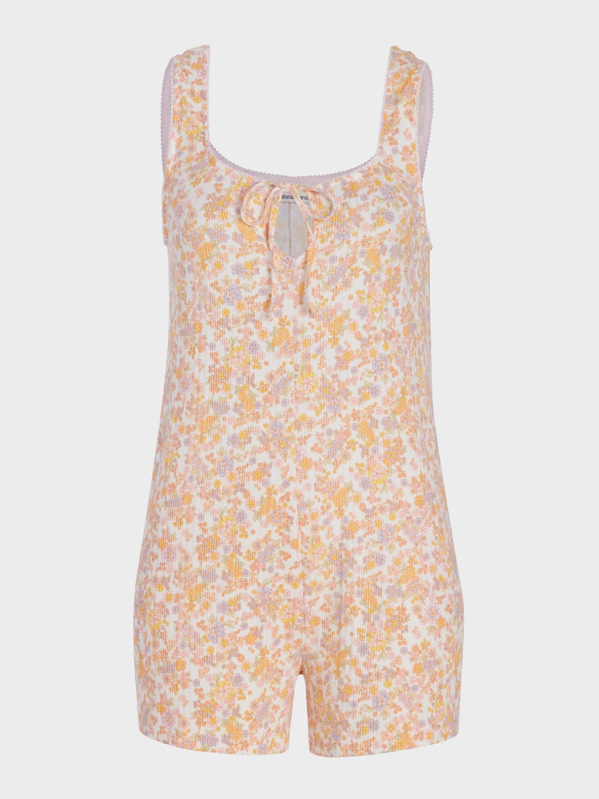 Ditsy Floral Playsuit multi