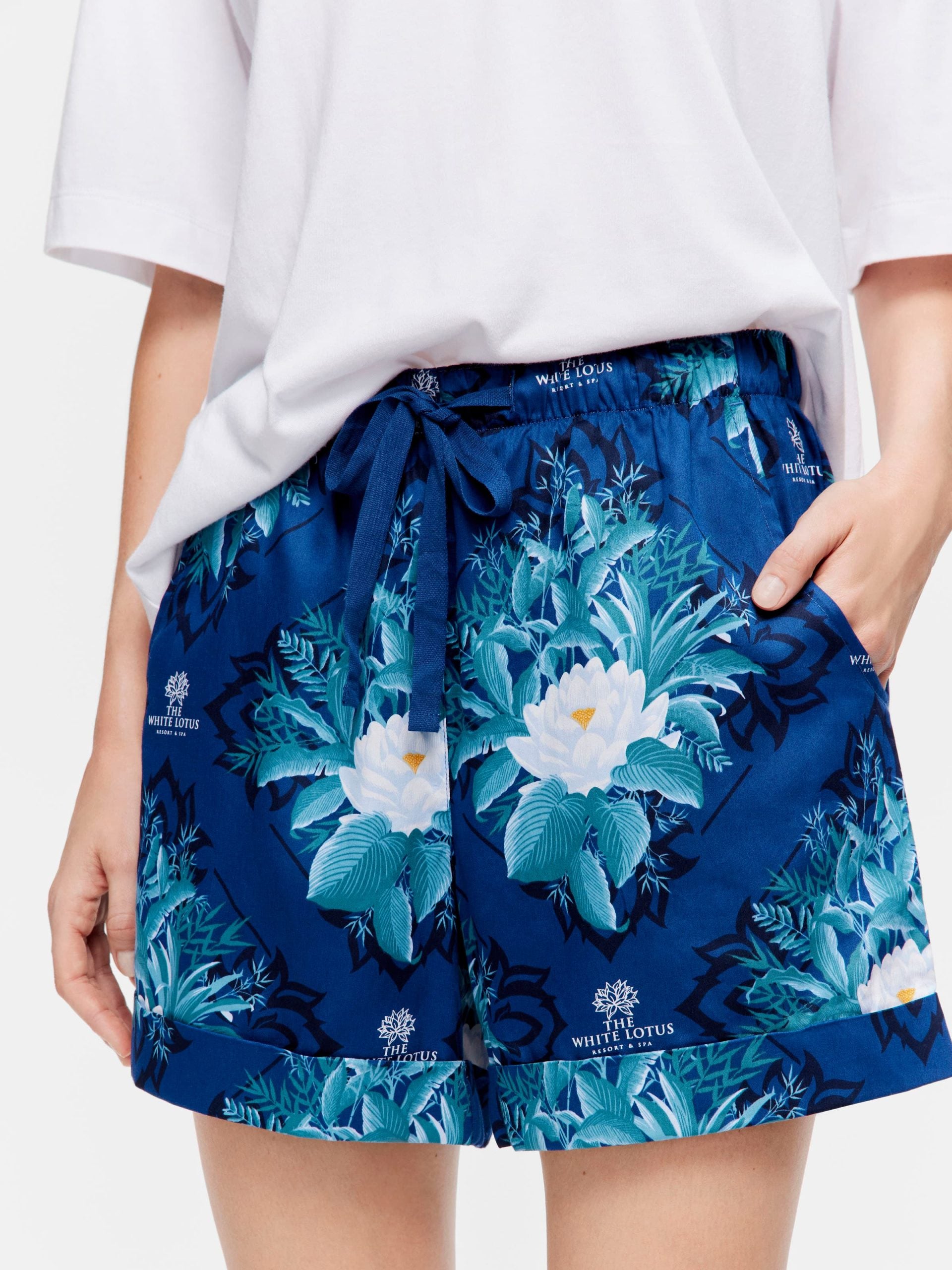 The White Lotus Boy Short multi