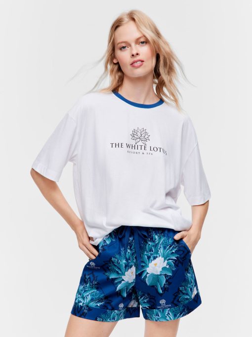 The White Lotus Boy Short multi