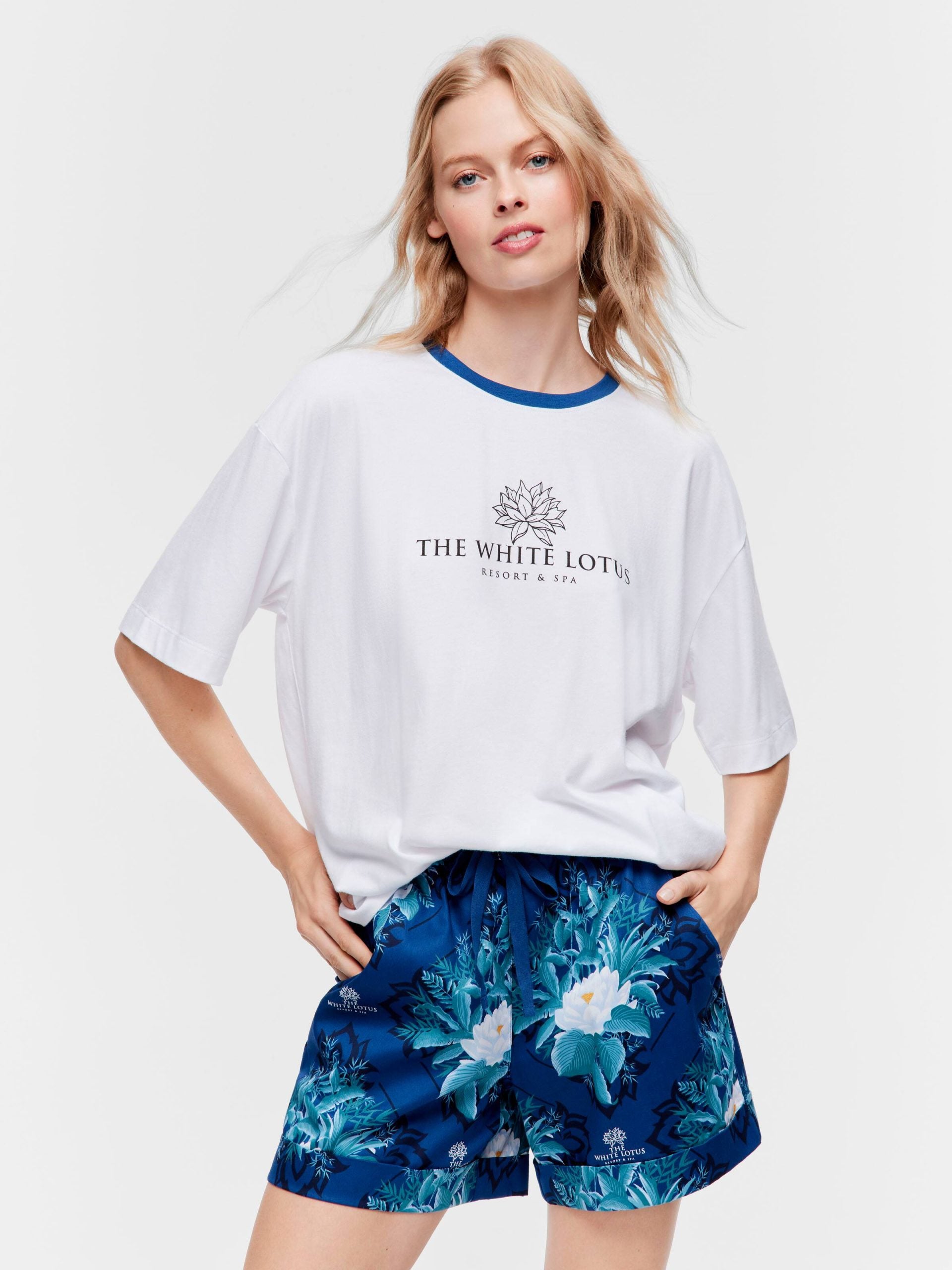 The White Lotus Boy Short multi