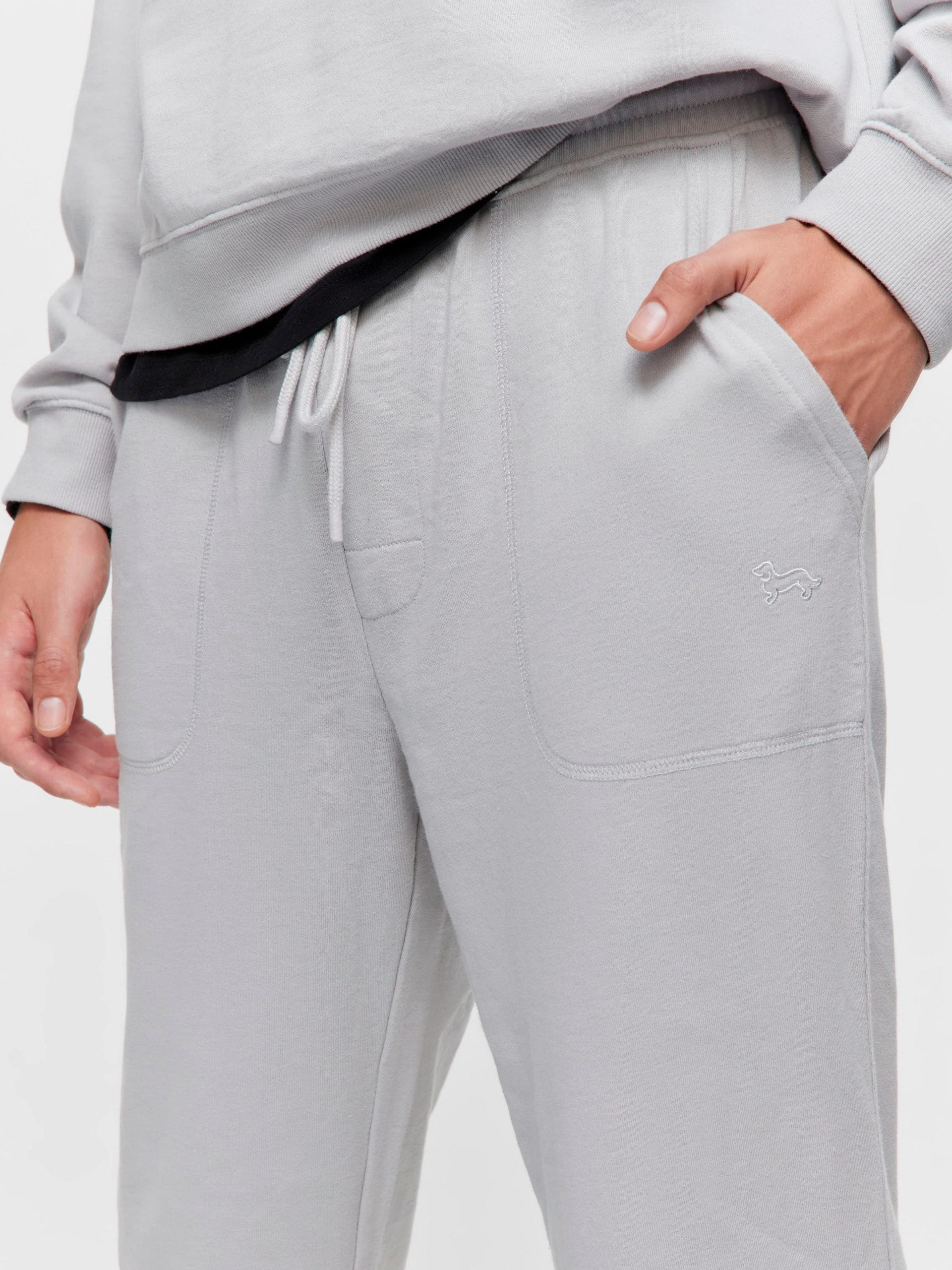 Grey Fleece Track Pant grey