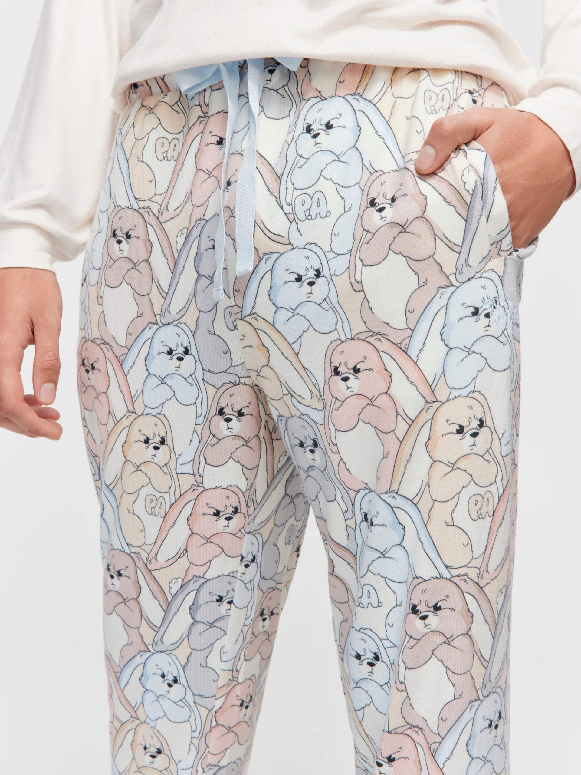Grumpy Bunny Jogger Pj Pant multi