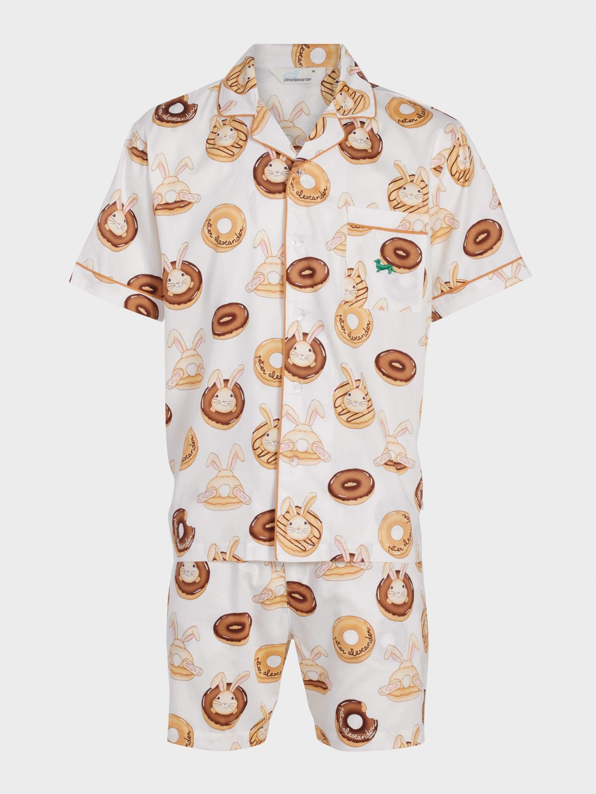 Krispy Kreme Bunnies Short Sleeve Pj Set multi