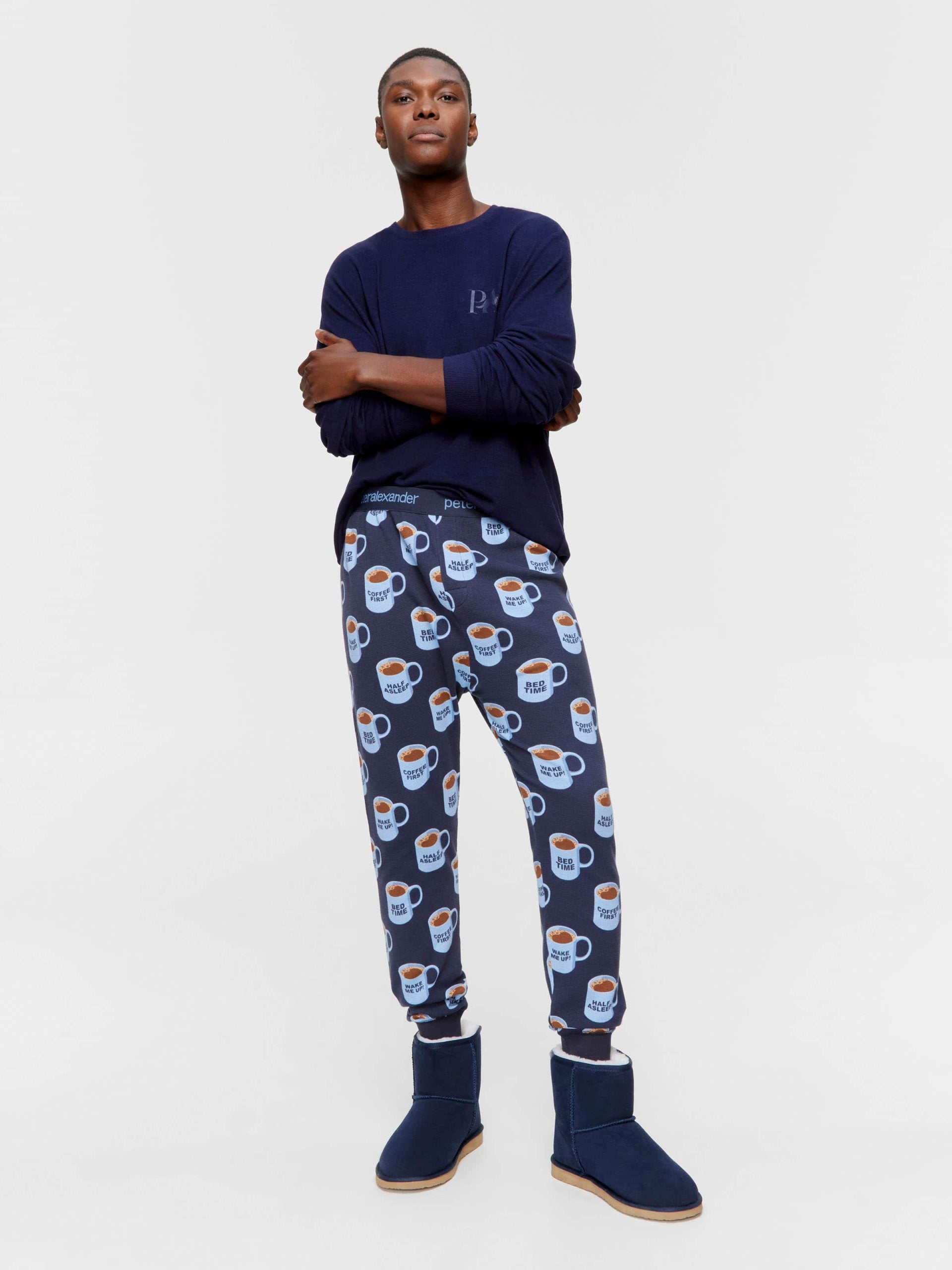 Coffee First Long John Pj Pant multi