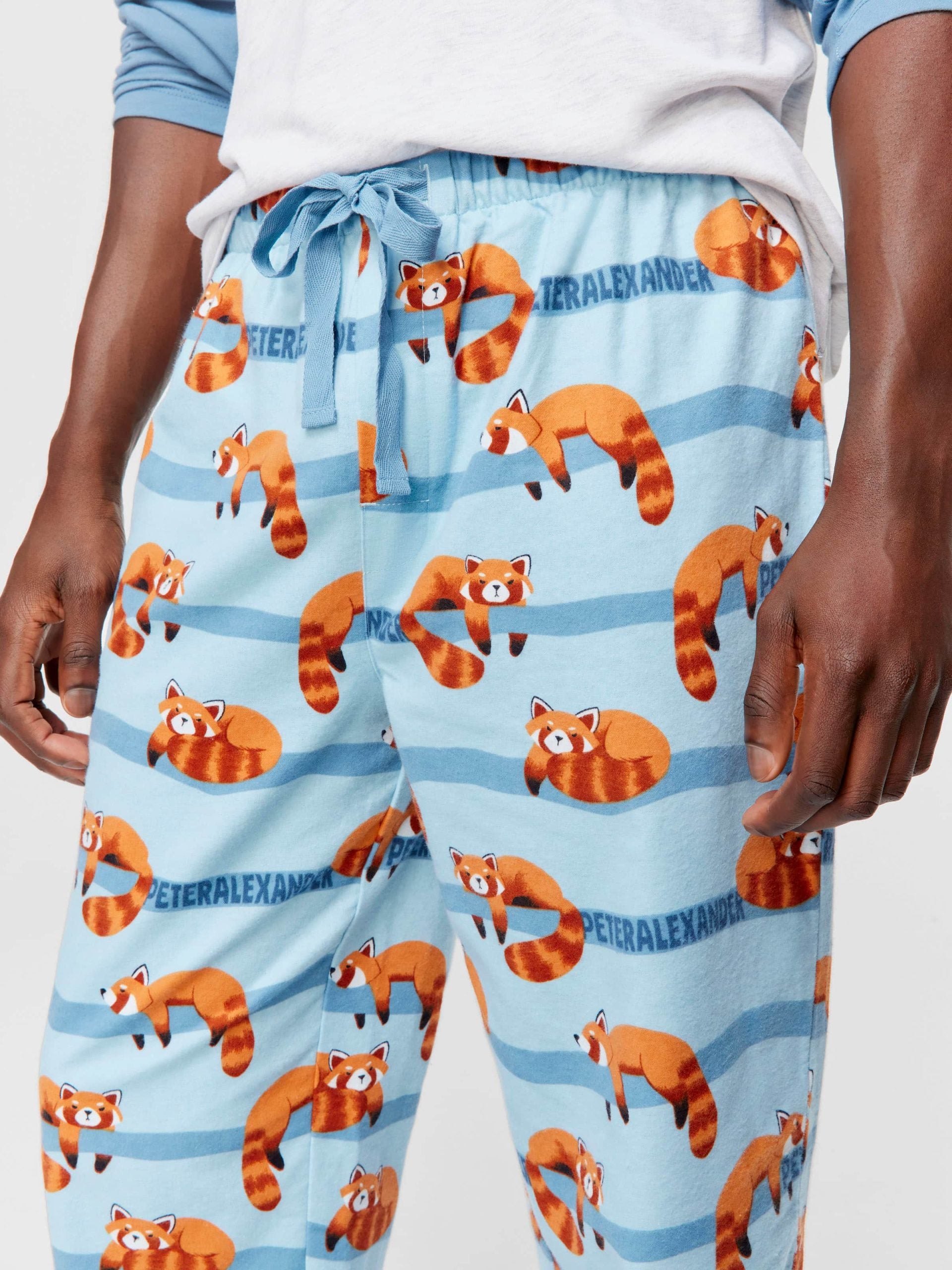 Red Panda Flannelette Classic Pj Pant multi