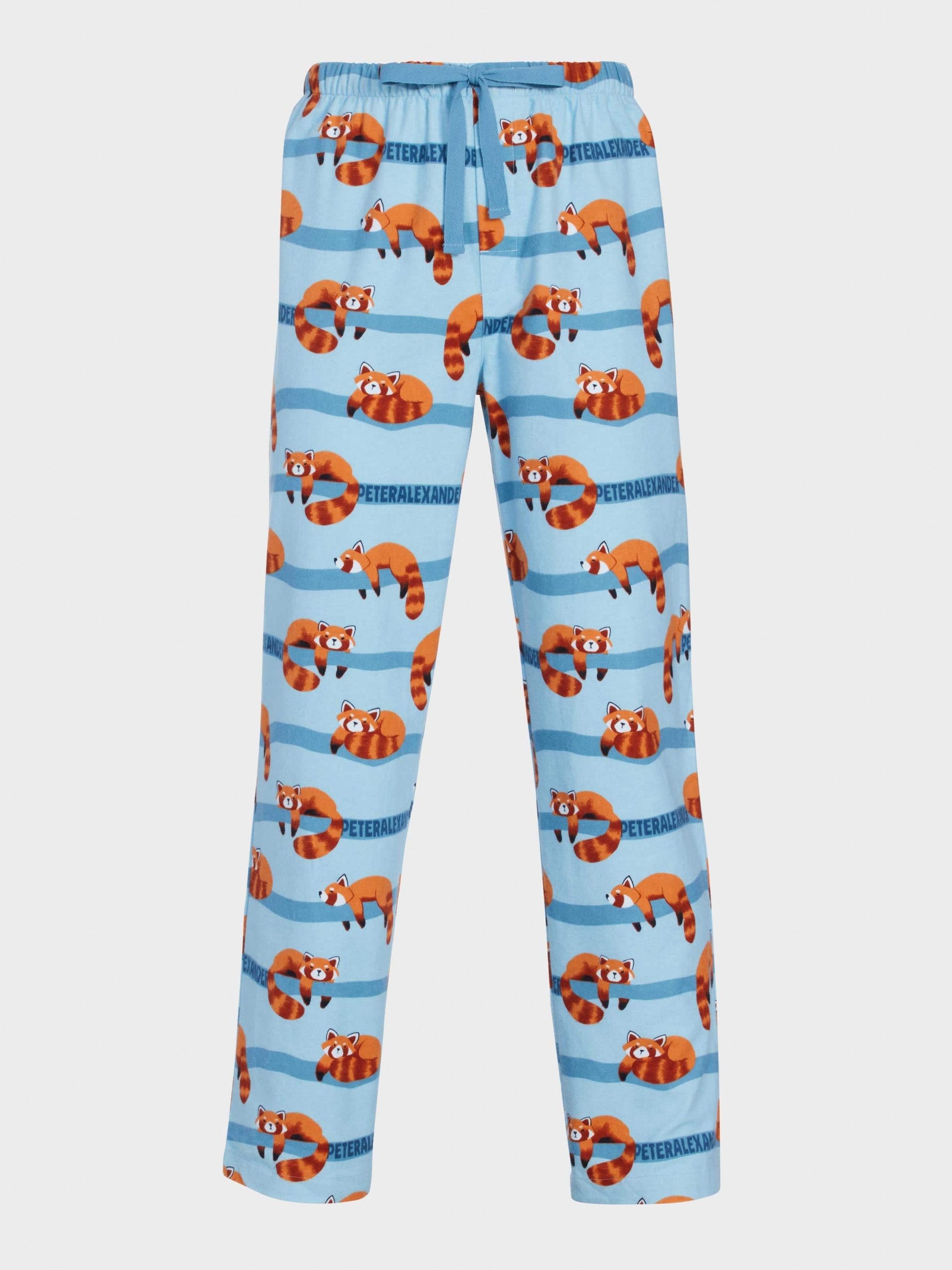 Red Panda Flannelette Classic Pj Pant multi