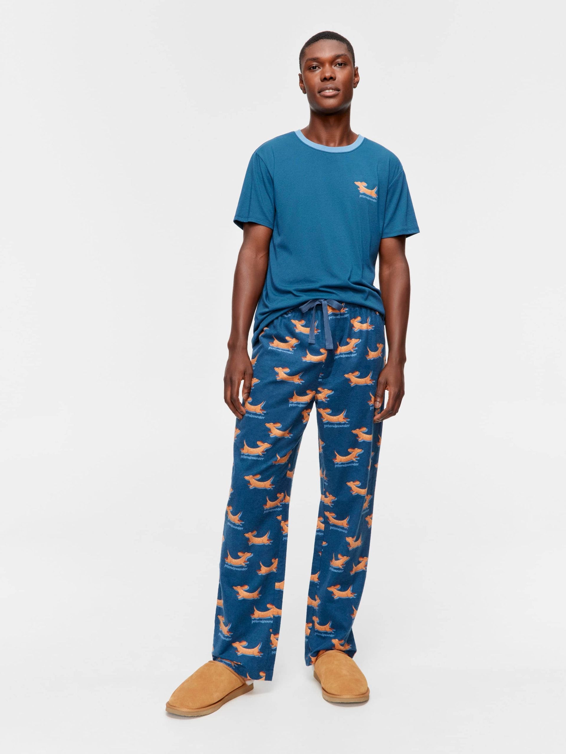 Dashing Penny Flannelette Classic Pj Pant multi