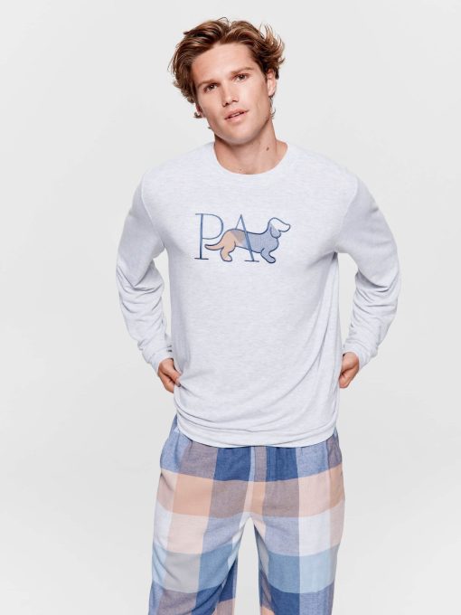 P.A Buffalo Sweater greymarle