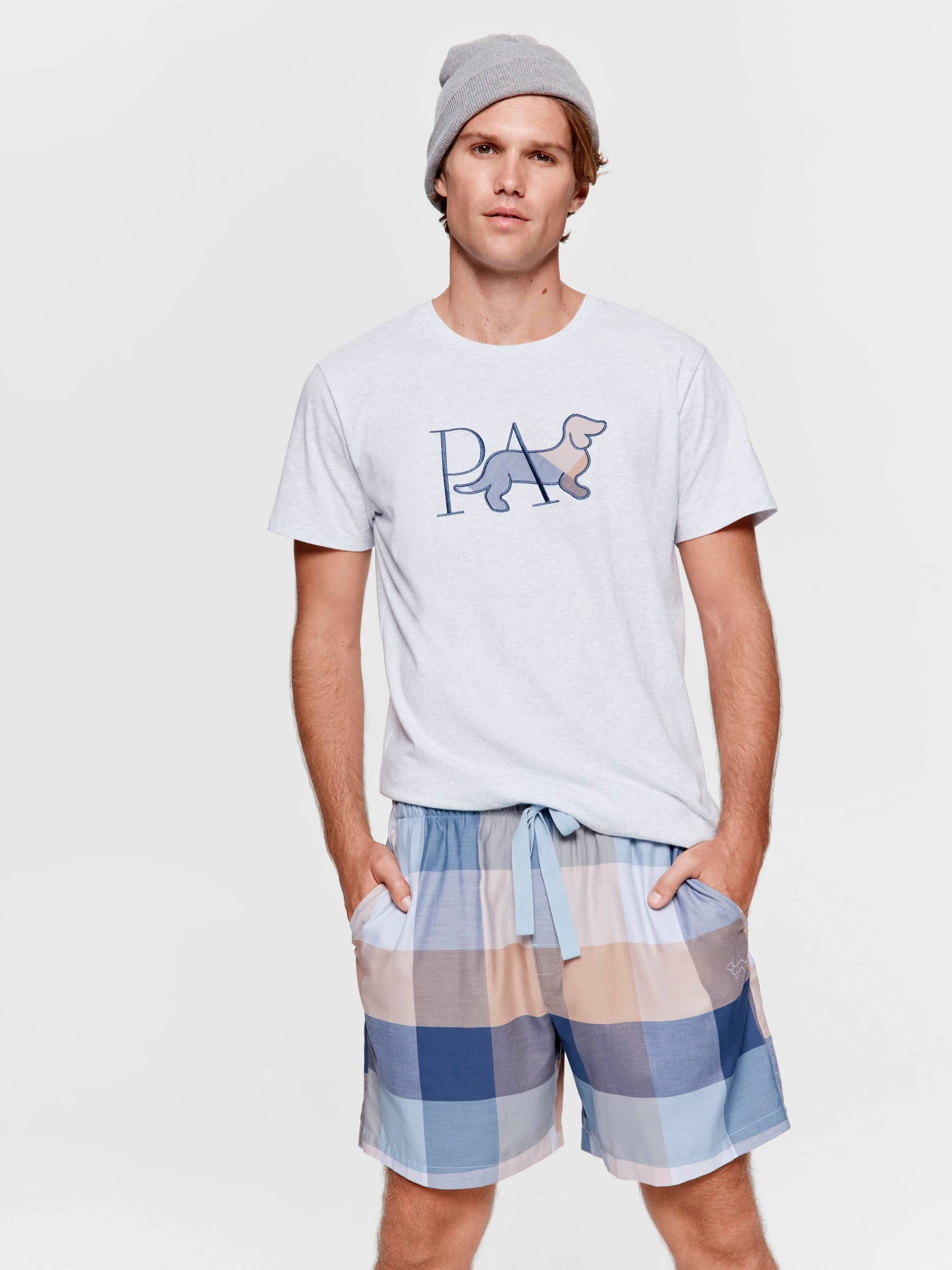 Navy Buffalo Mid Short multi