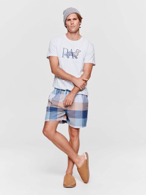 Navy Buffalo Mid Short multi