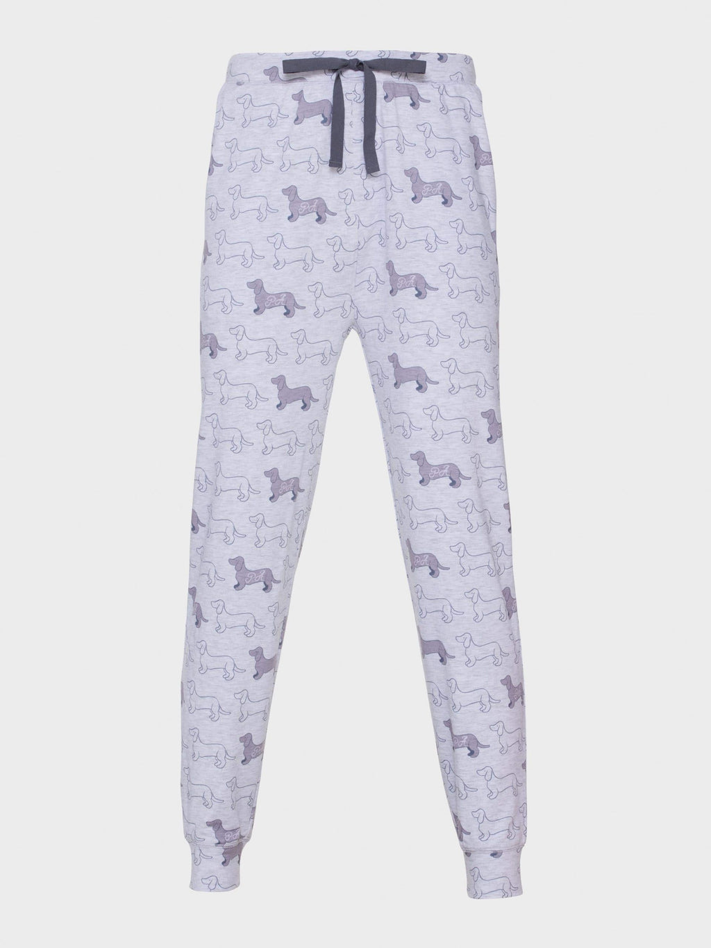 Grey Penny Logo Pj Pant greymarle