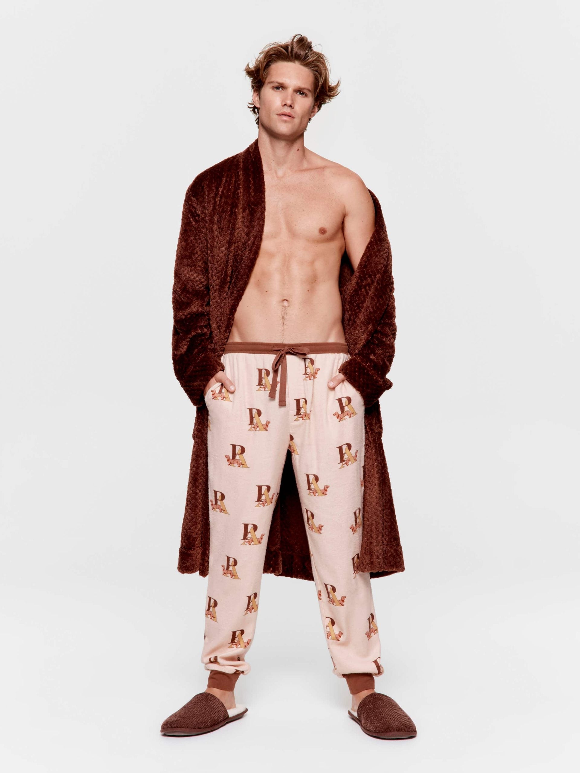 P.A Logo Classic Flannelette Pj Pant multi