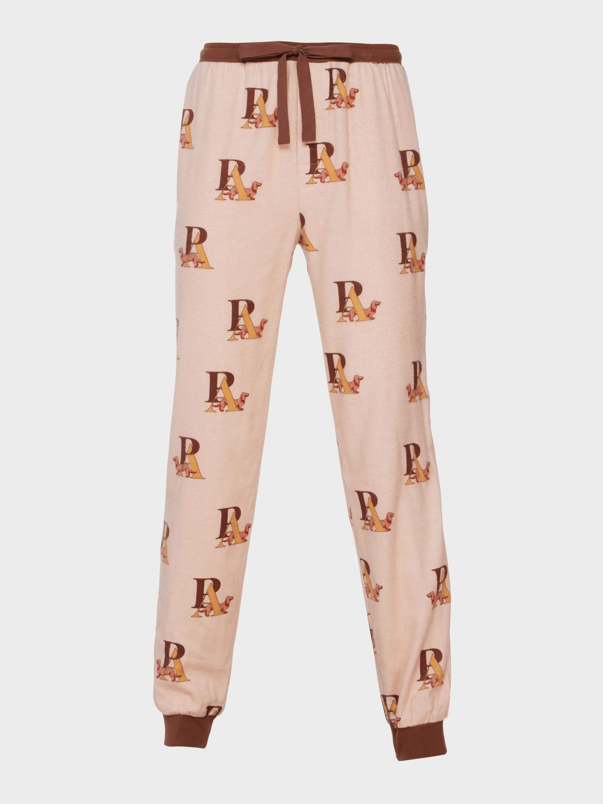 P.A Logo Classic Flannelette Pj Pant multi