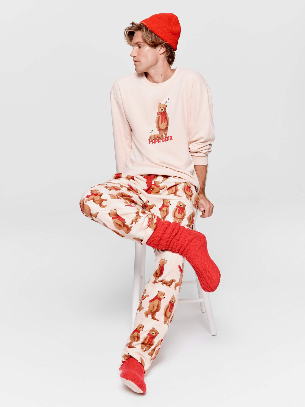 Bear Family Flannelette Pj Pant multi