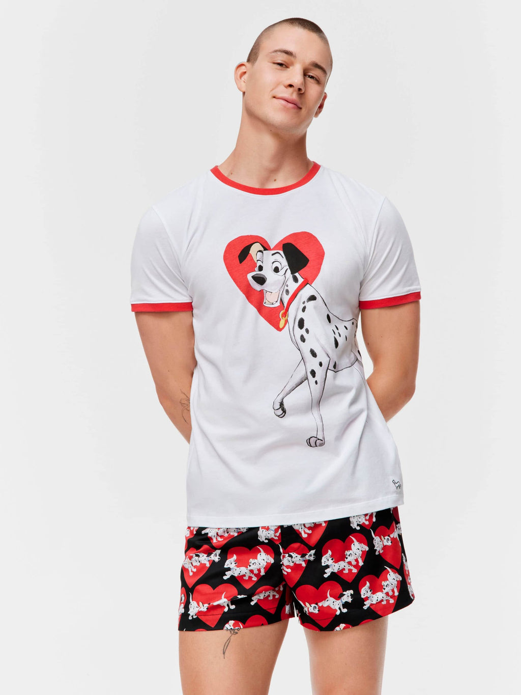 101 Dalmatians Match Tee White