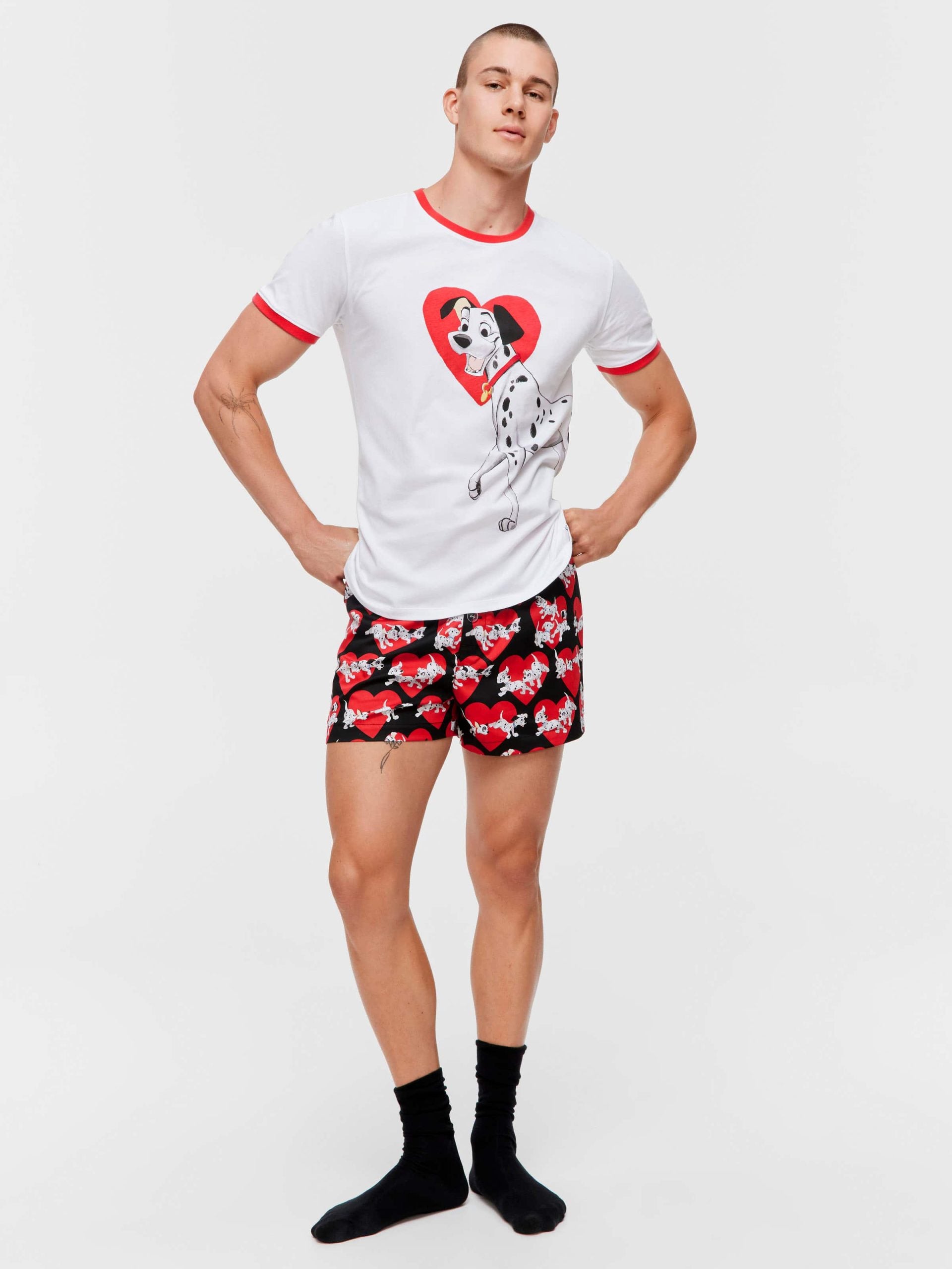101 Dalmatians Match Tee white