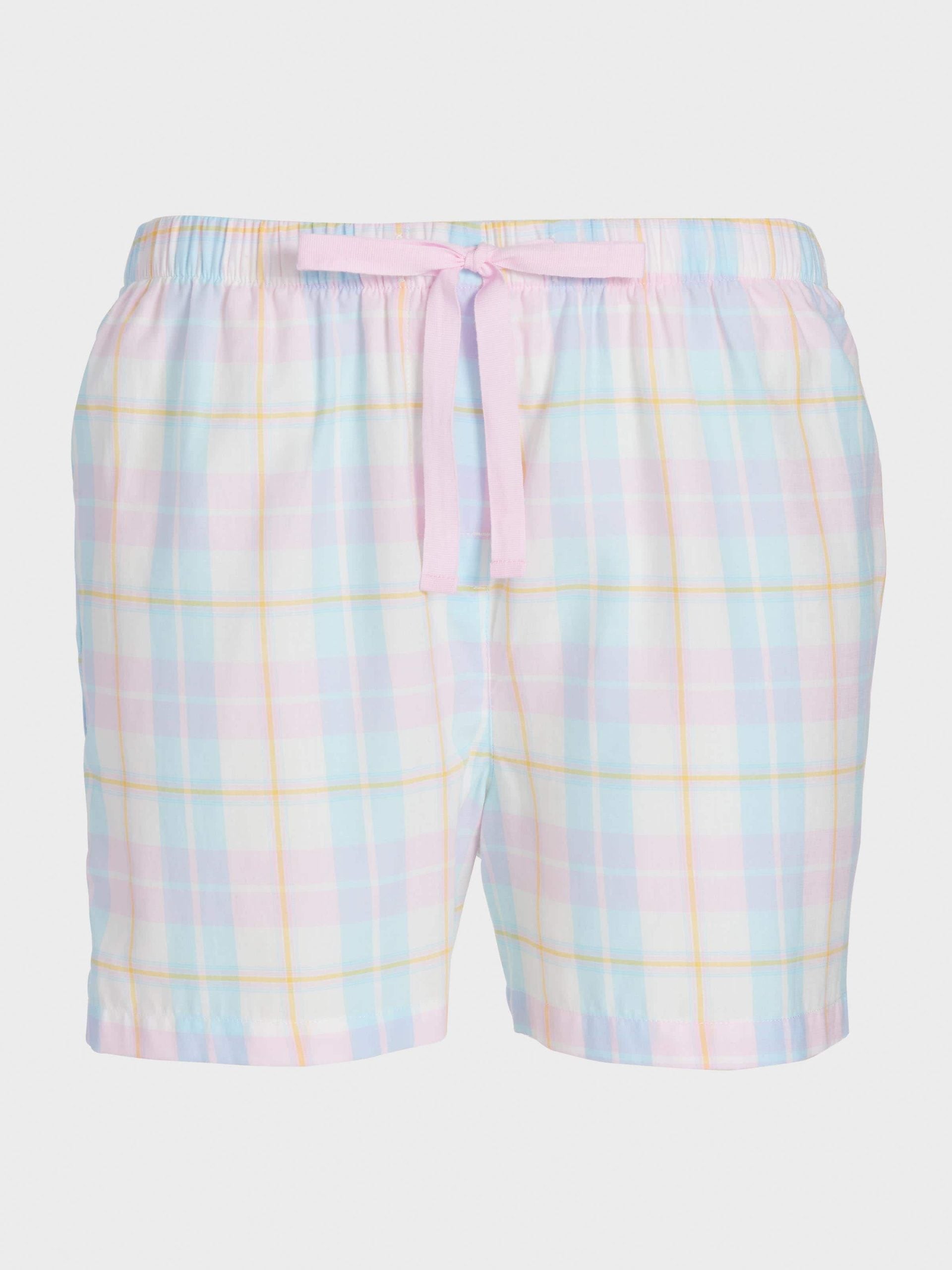 Pastel Check Mid Short multi