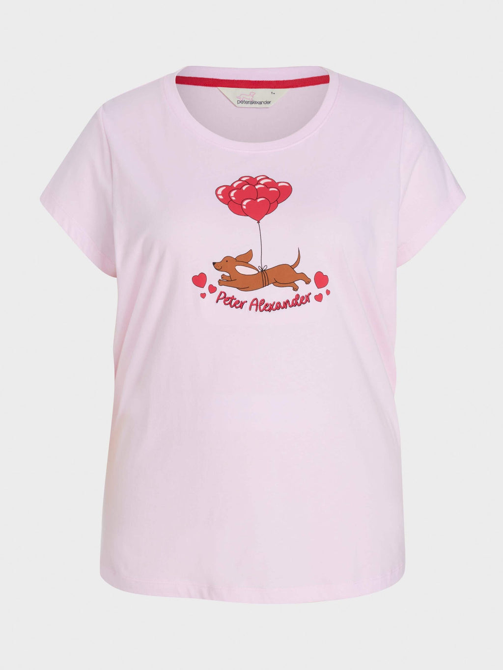 P.A. Plus Valentines Day Penny Tee Pink
