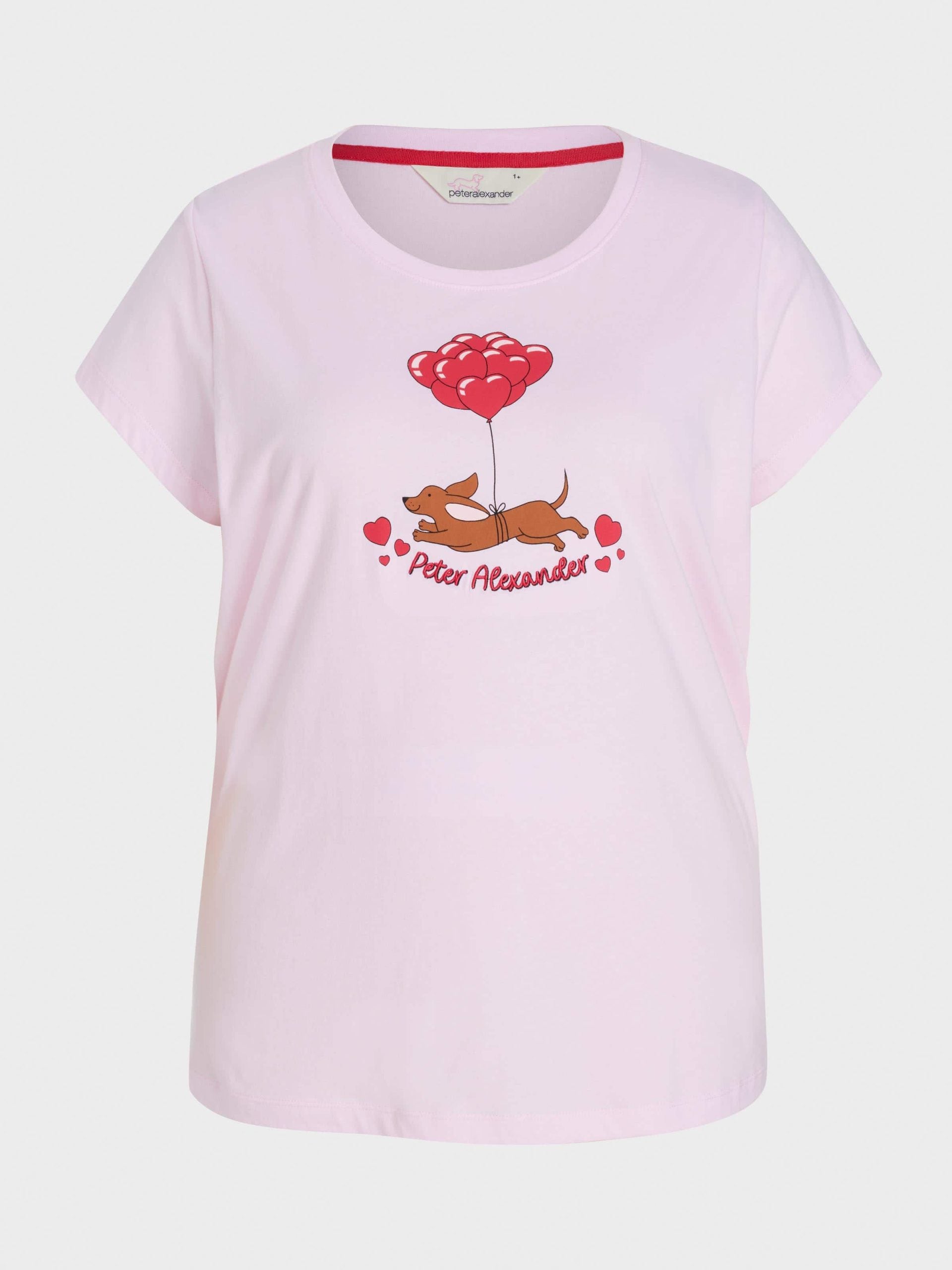 P.A. Plus Valentines Day Penny Tee Pink