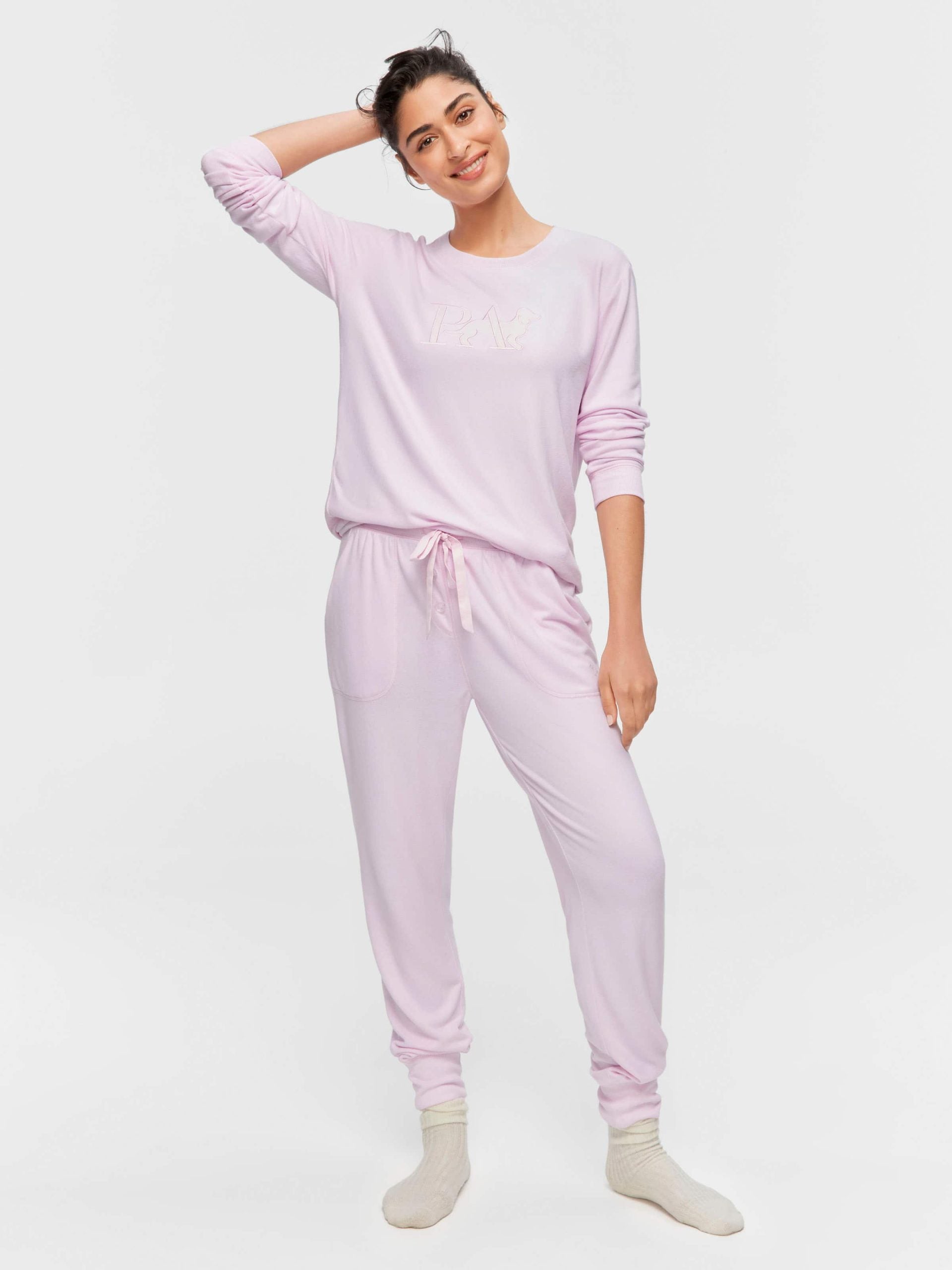 Pink Plush Easy Pj Pant pink