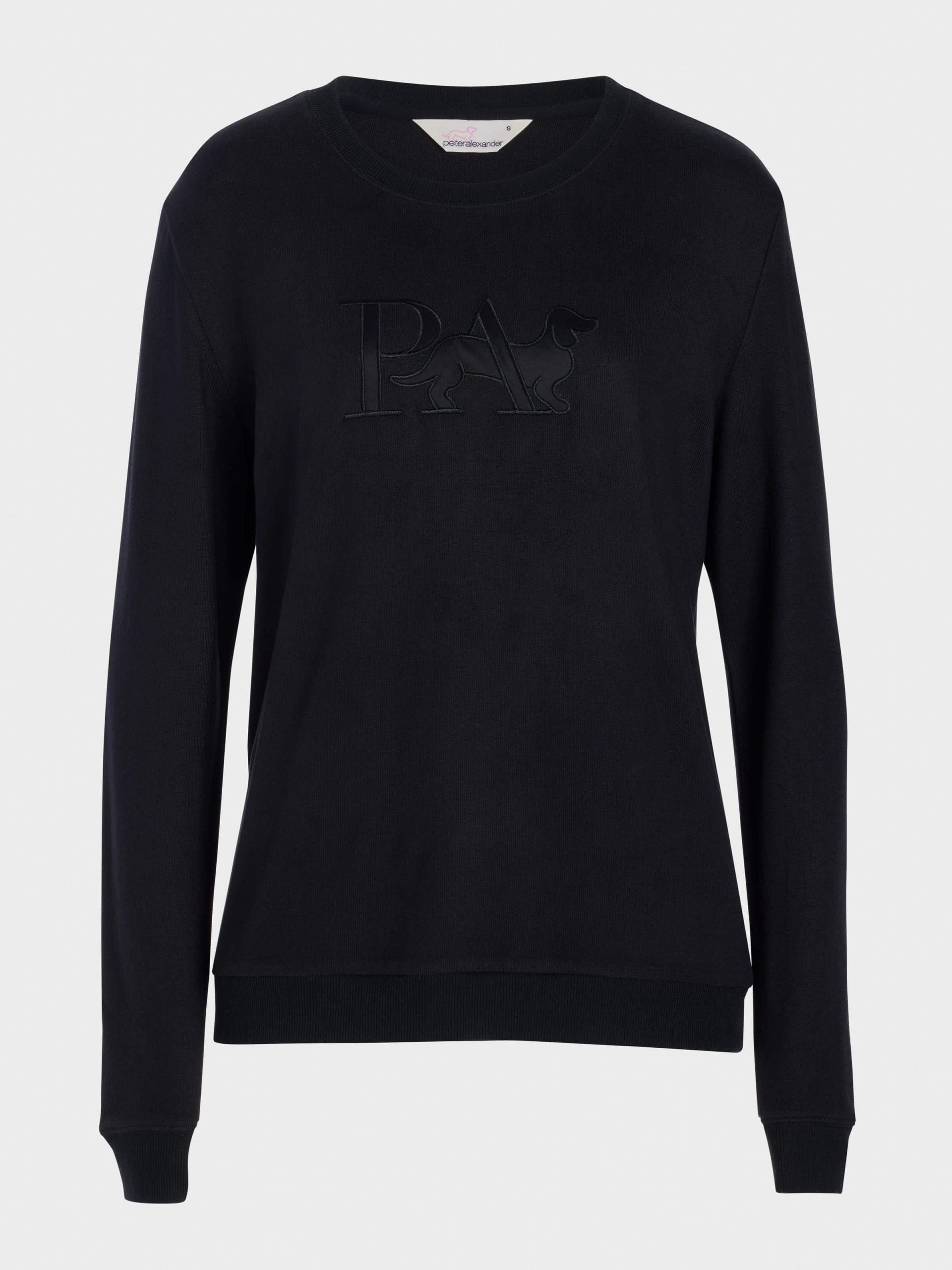 Black Plush Sweater black