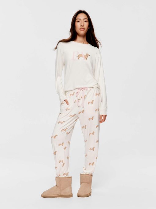 Penny Plush Easy Pj Pant multi