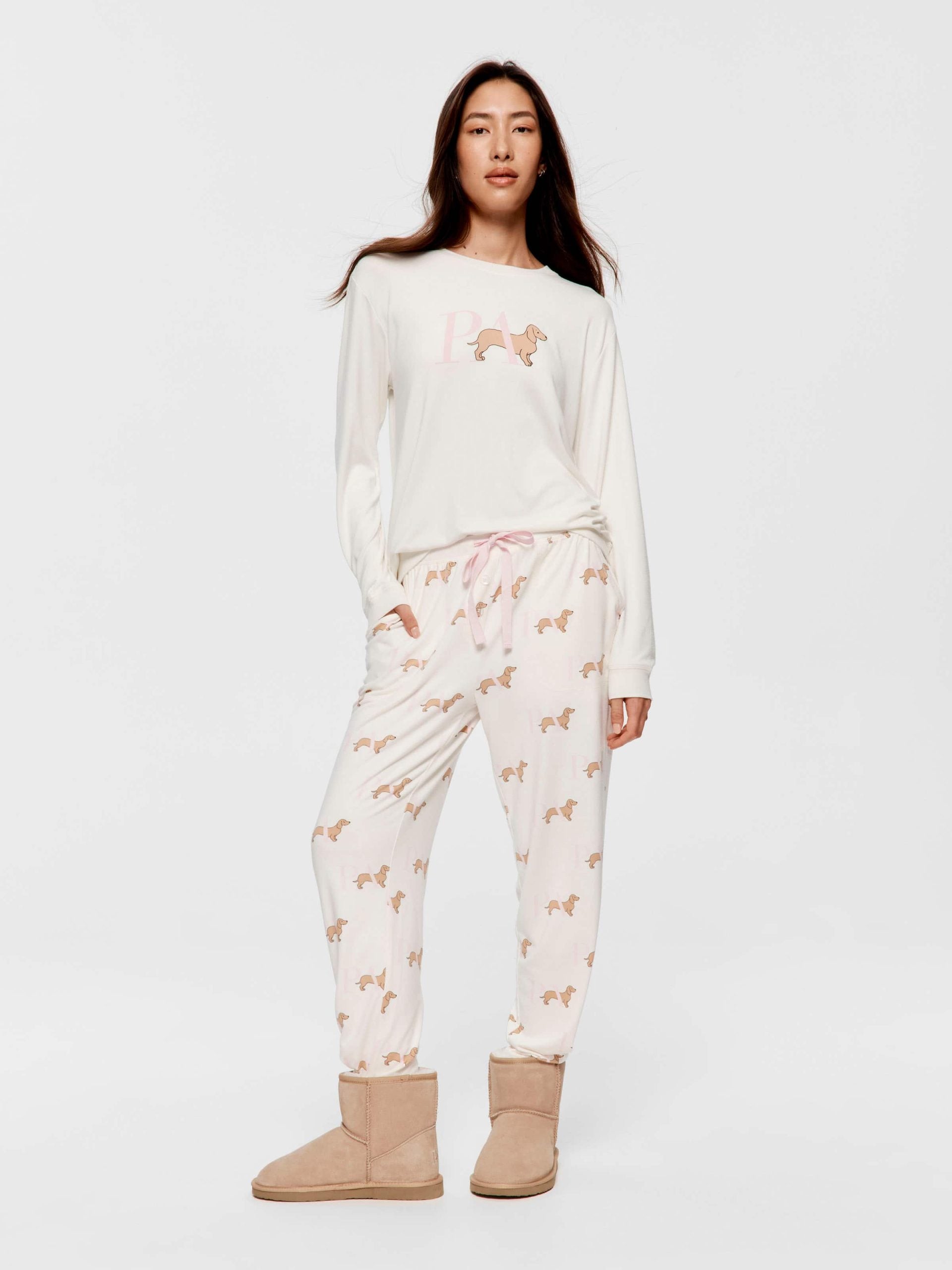 Penny Plush Easy Pj Pant multi