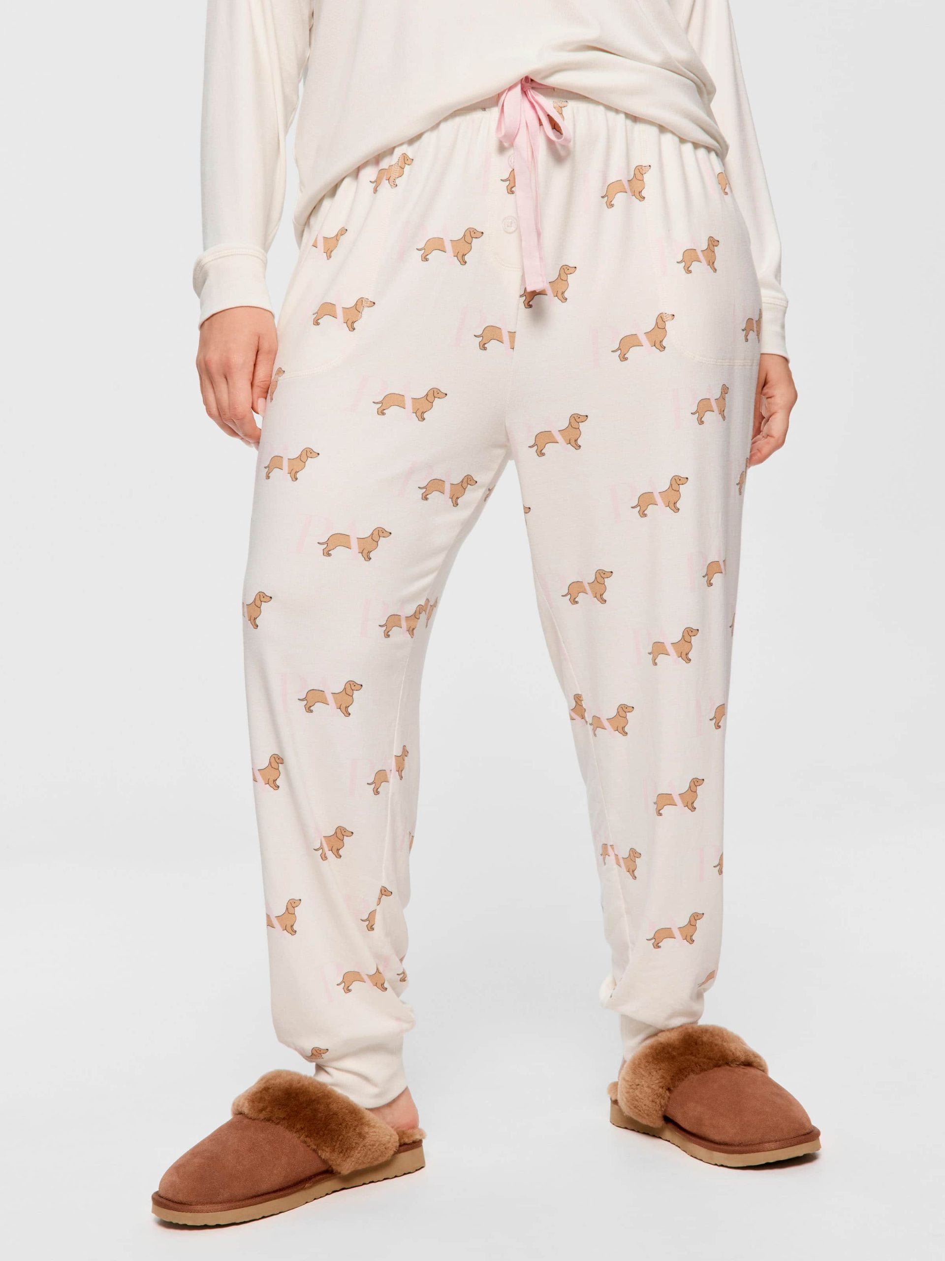 P.A. Plus Penny Plush Easy Pj Pant Multi