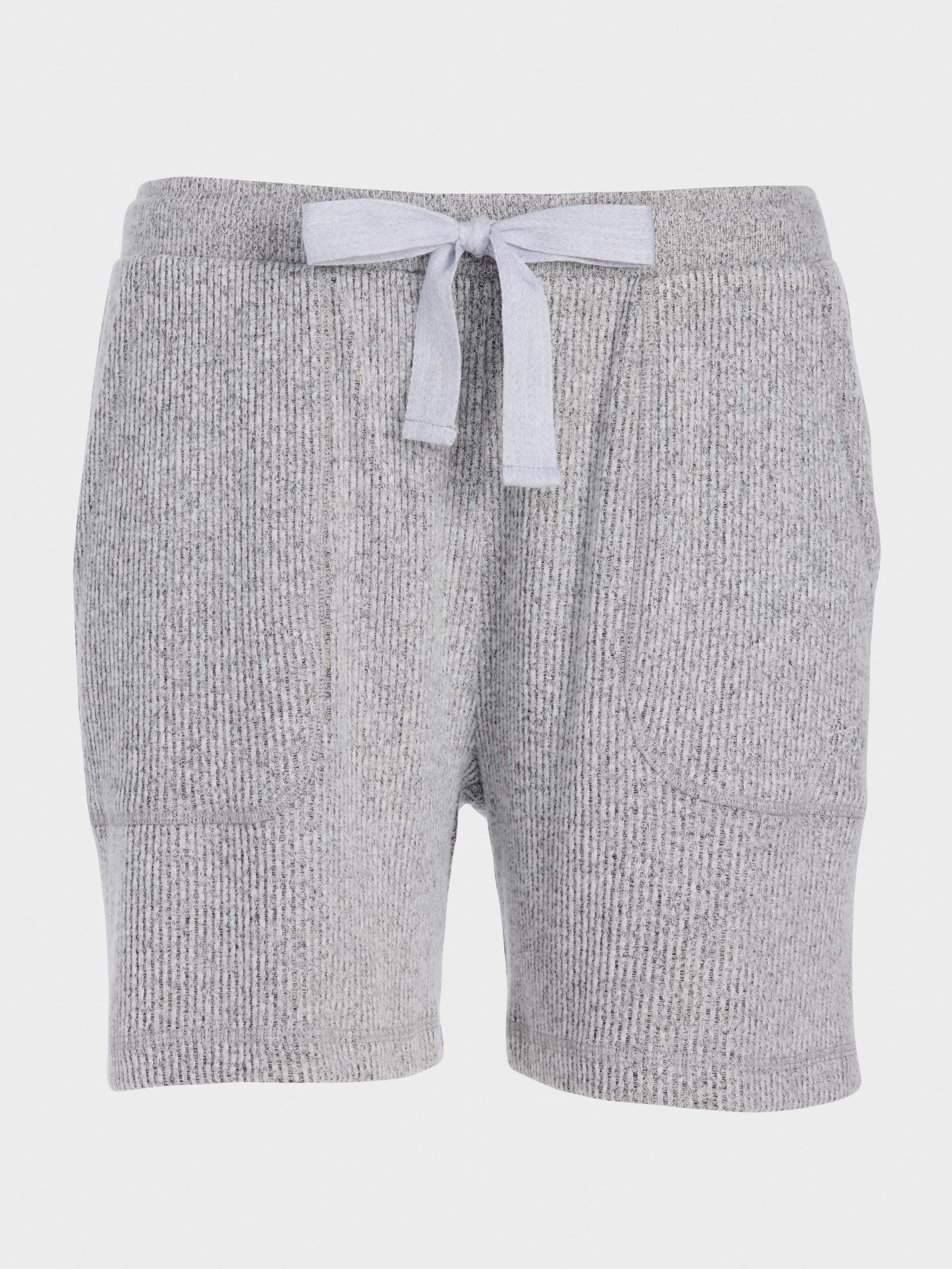 Brushed Rib Long Short greymarle