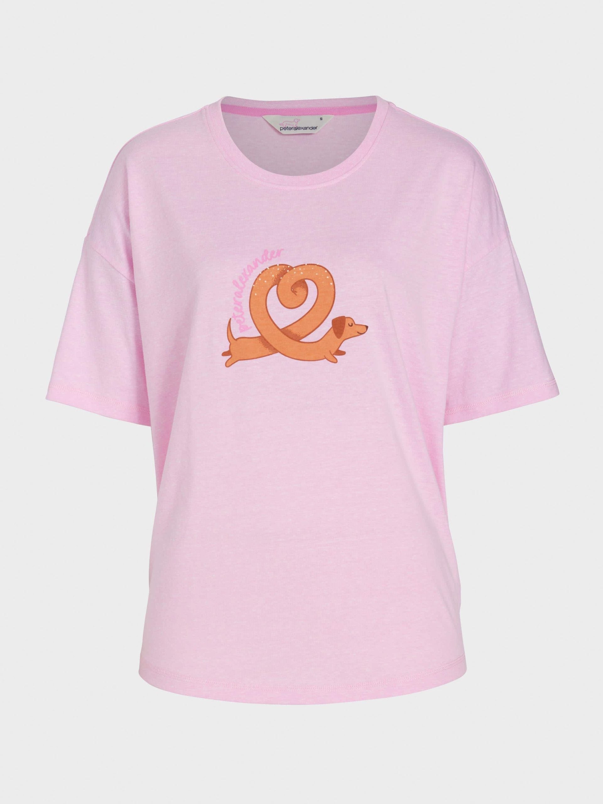 Pretzel Tee Pink