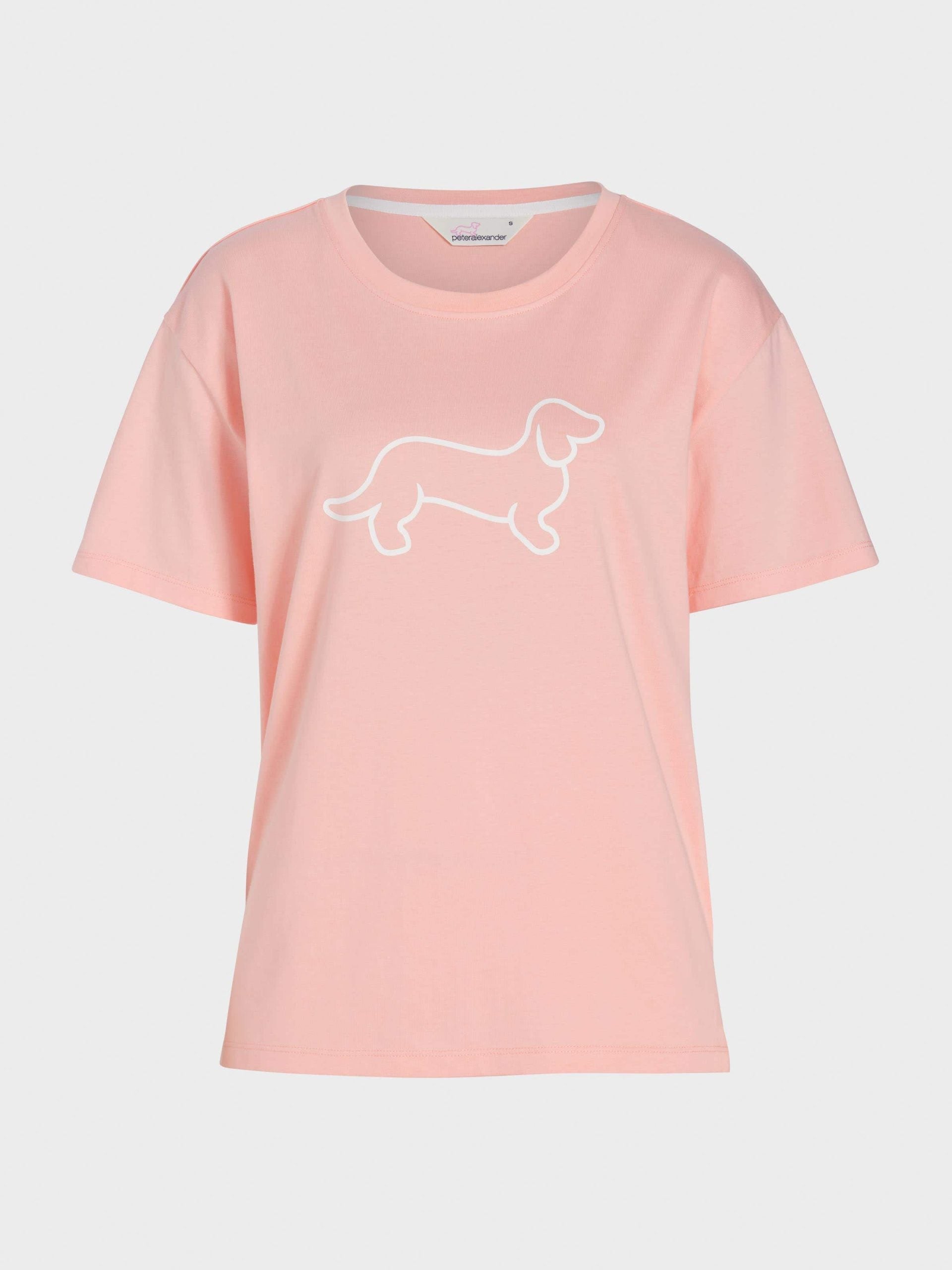 Peach Logo Tee peach