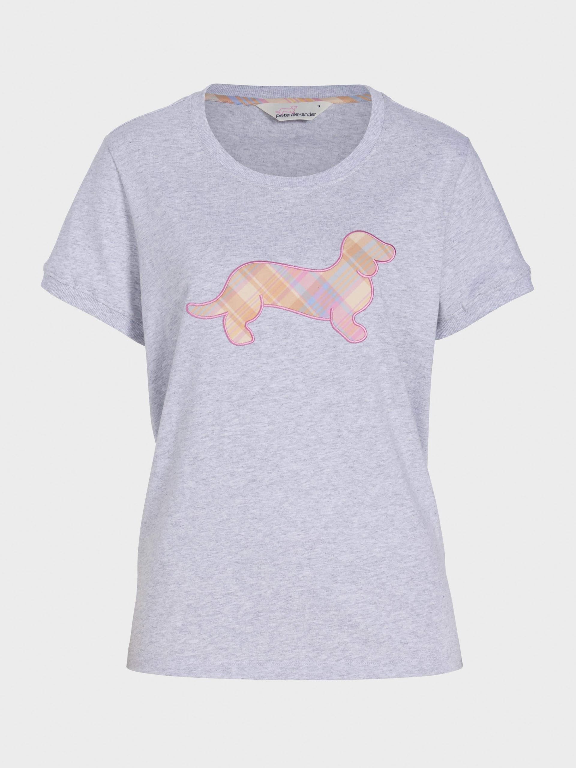 Penny Check Tee greymarle