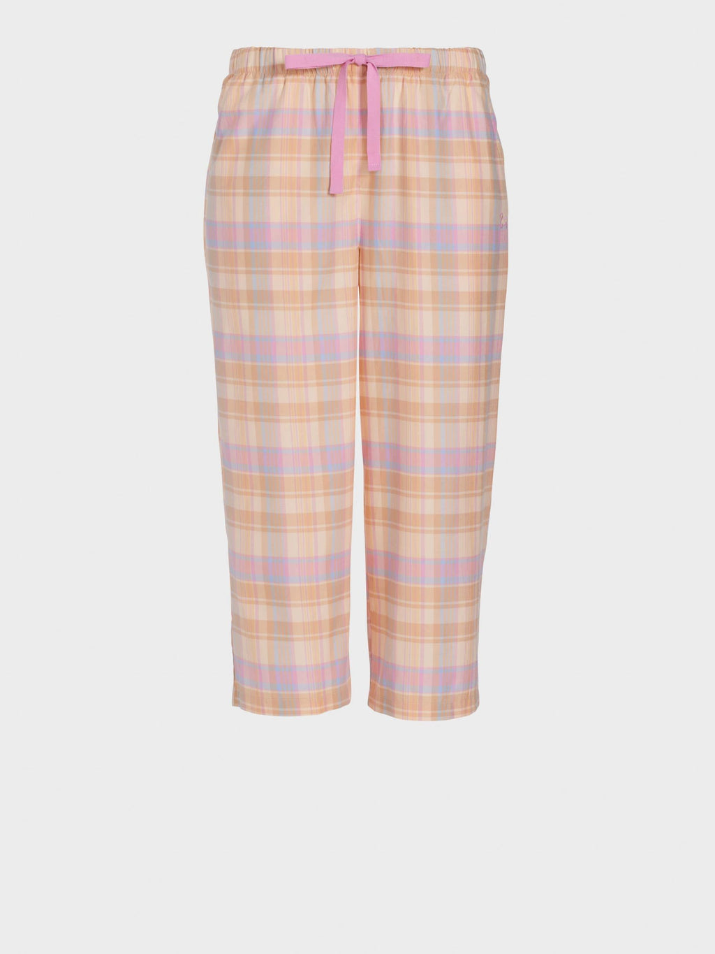Toffee Check 3/4 Pj Pant multi
