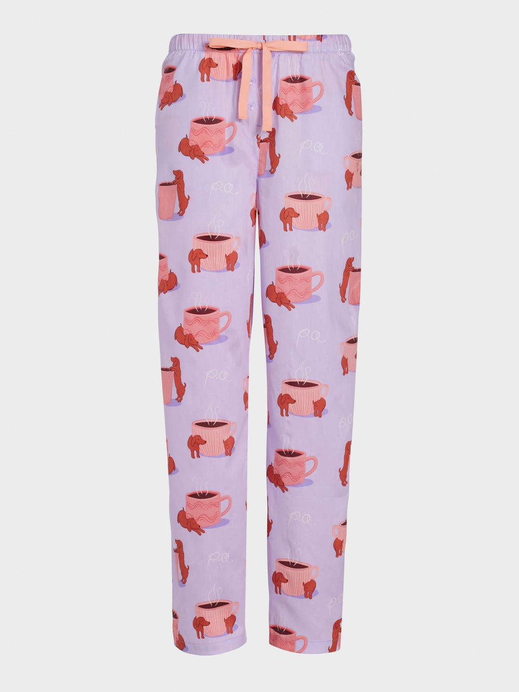 Daxie Loves Coffee Classic Pj Pant Multi