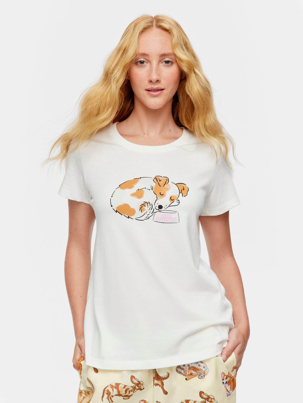 Doggie Tee cream