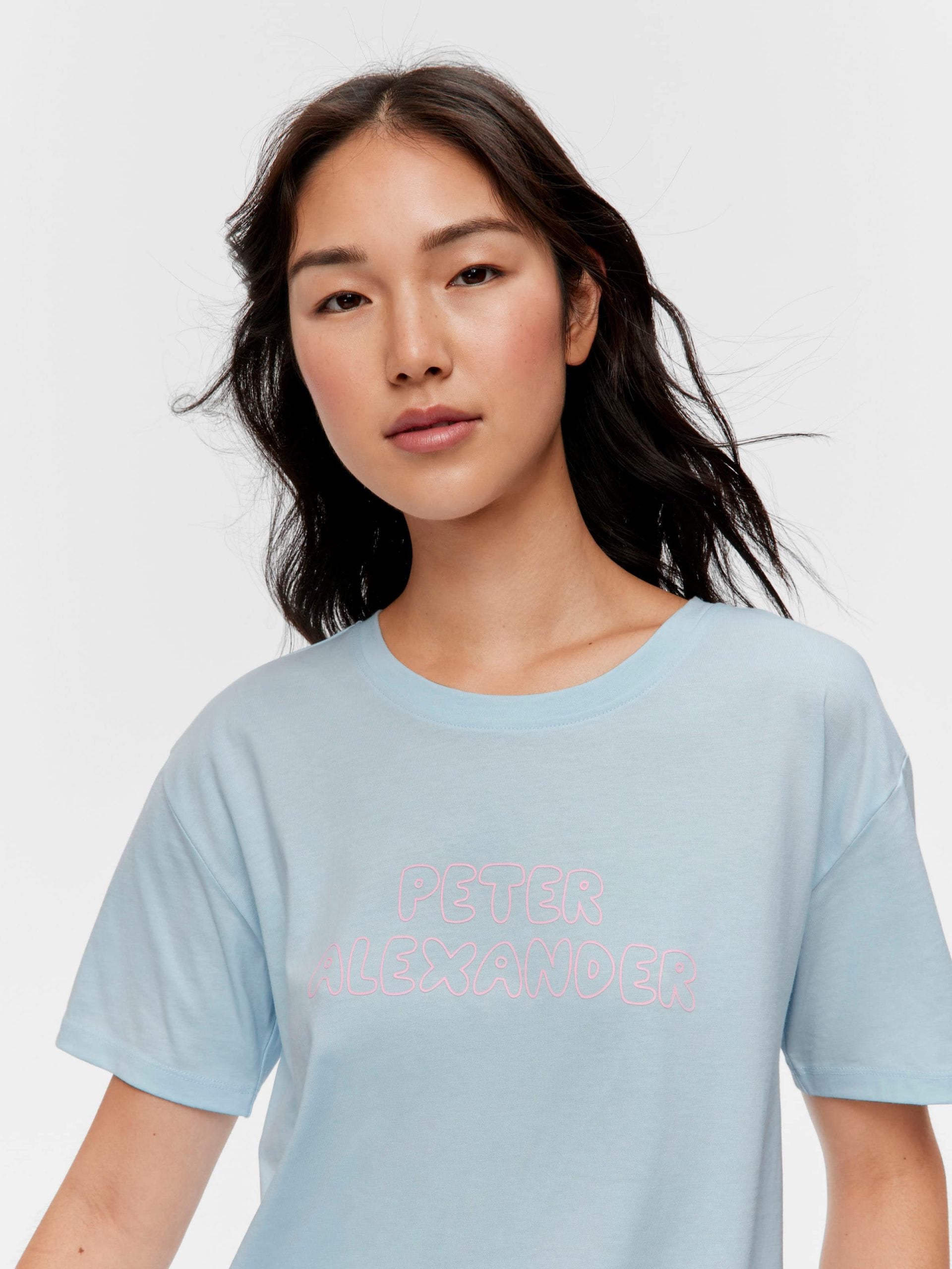 Blue Logo Tee paleblue