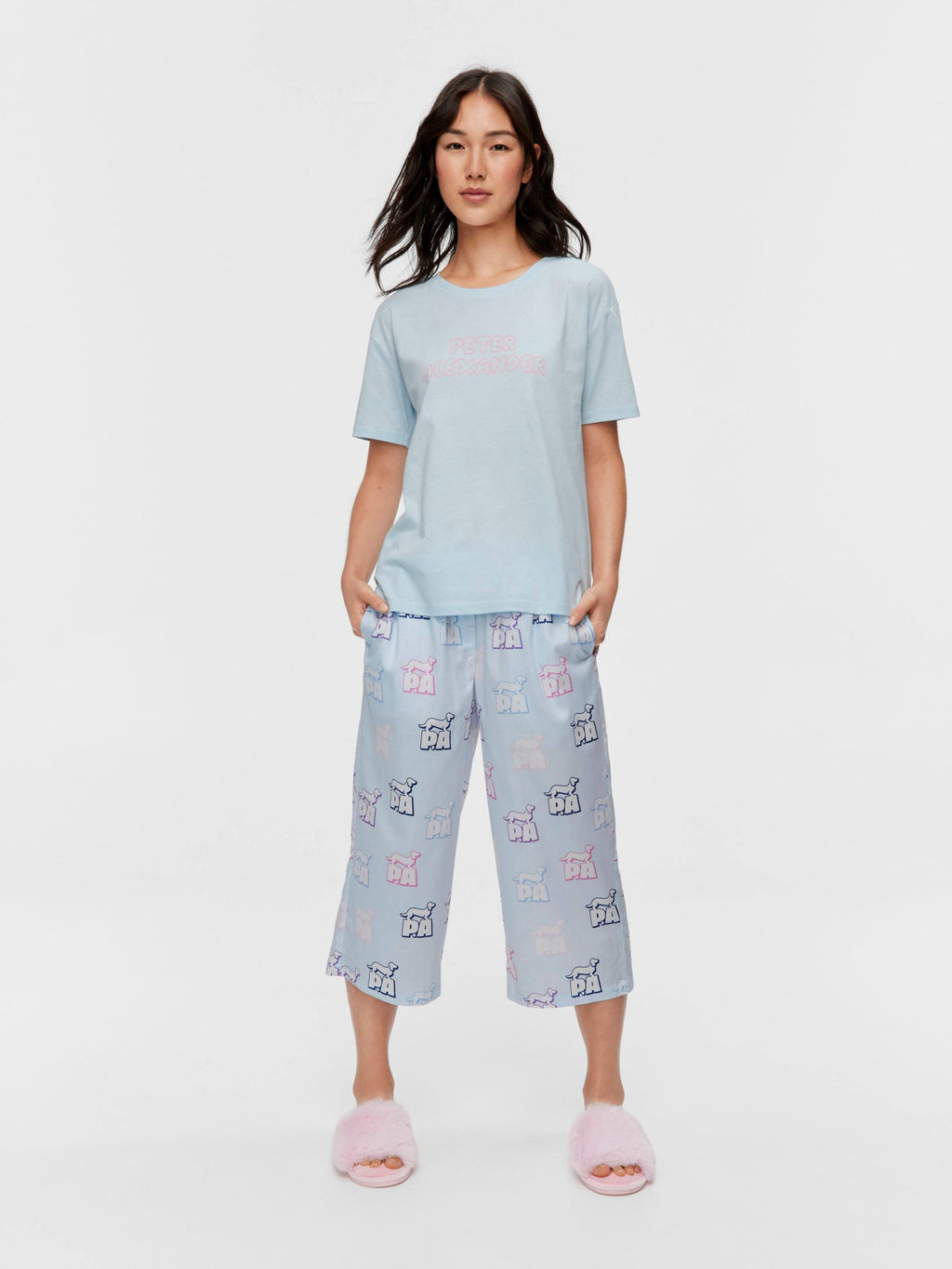 Blue Logo Tee paleblue