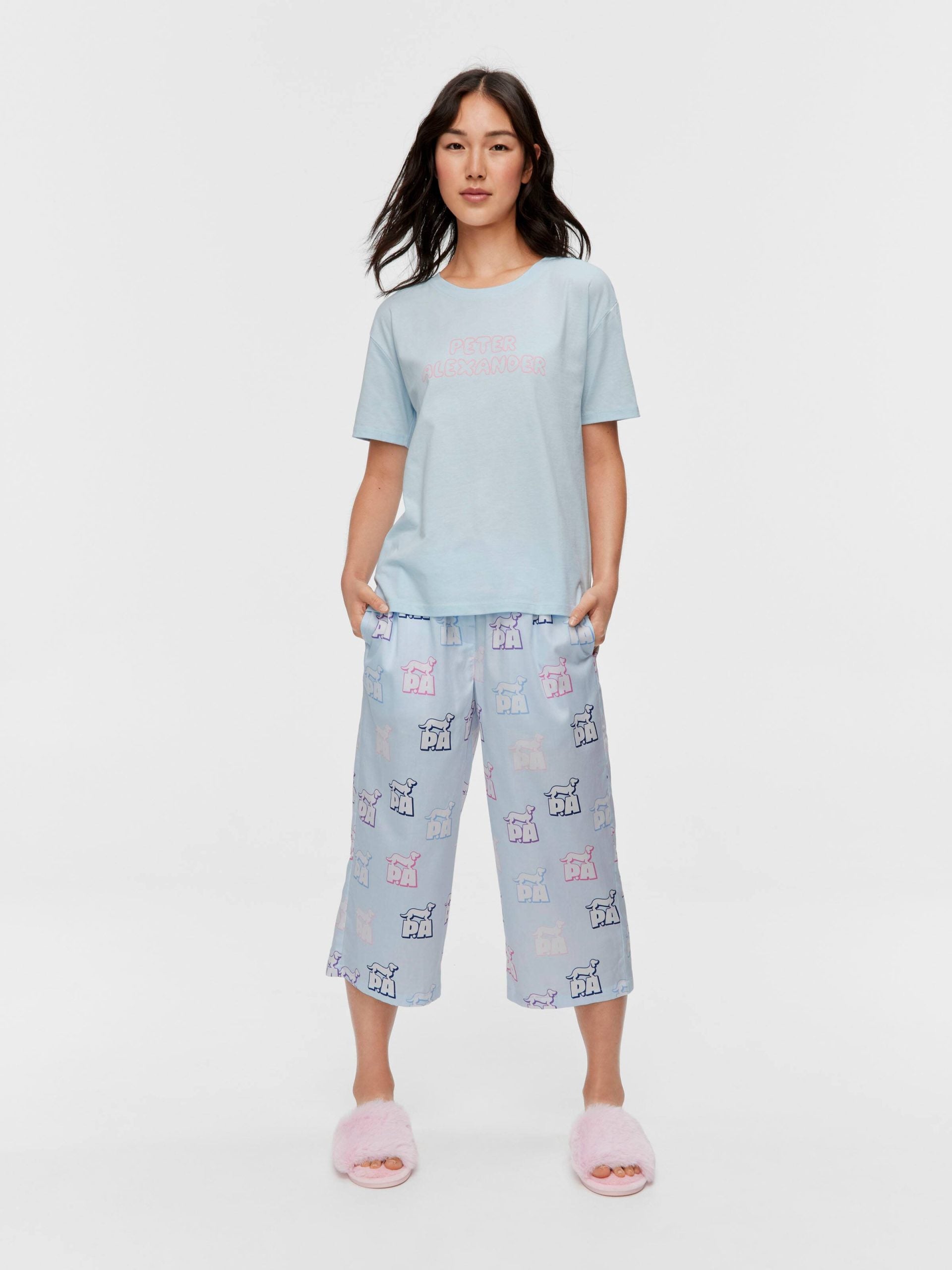 Blue Logo Tee paleblue
